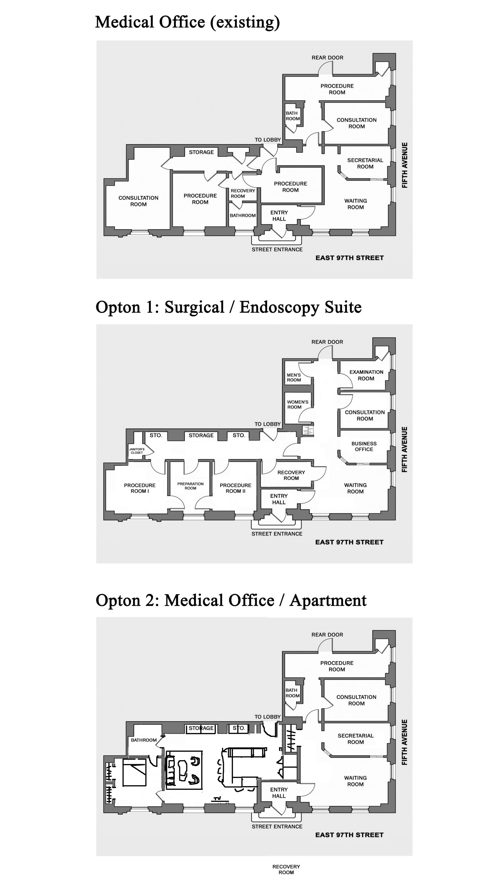 Floorplan for 1158 Fifth Avenue, MEDICAL