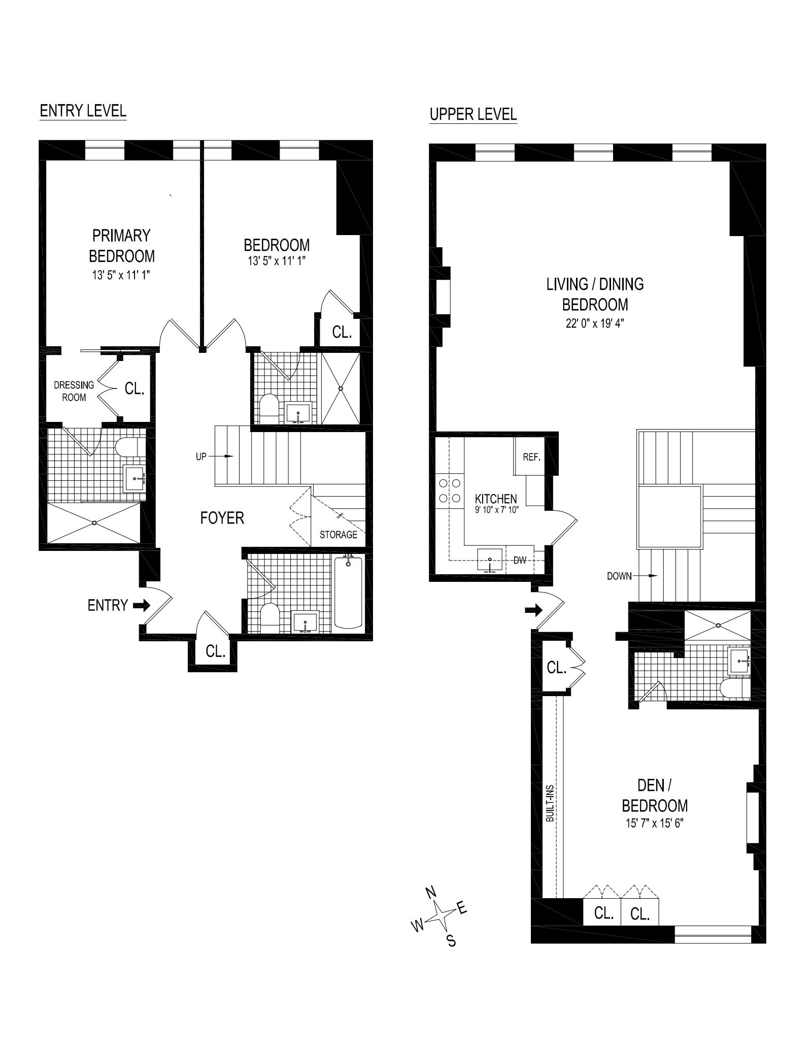 Floorplan for 16 East 80th Street, 4AB5BC