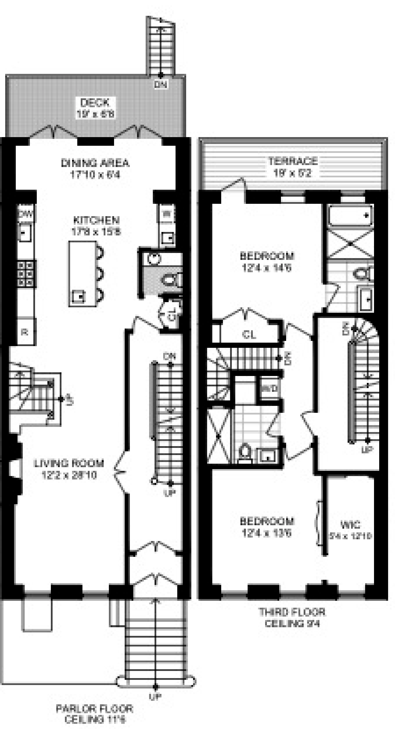 Floorplan for 112 Gates Avenue, PARLOR