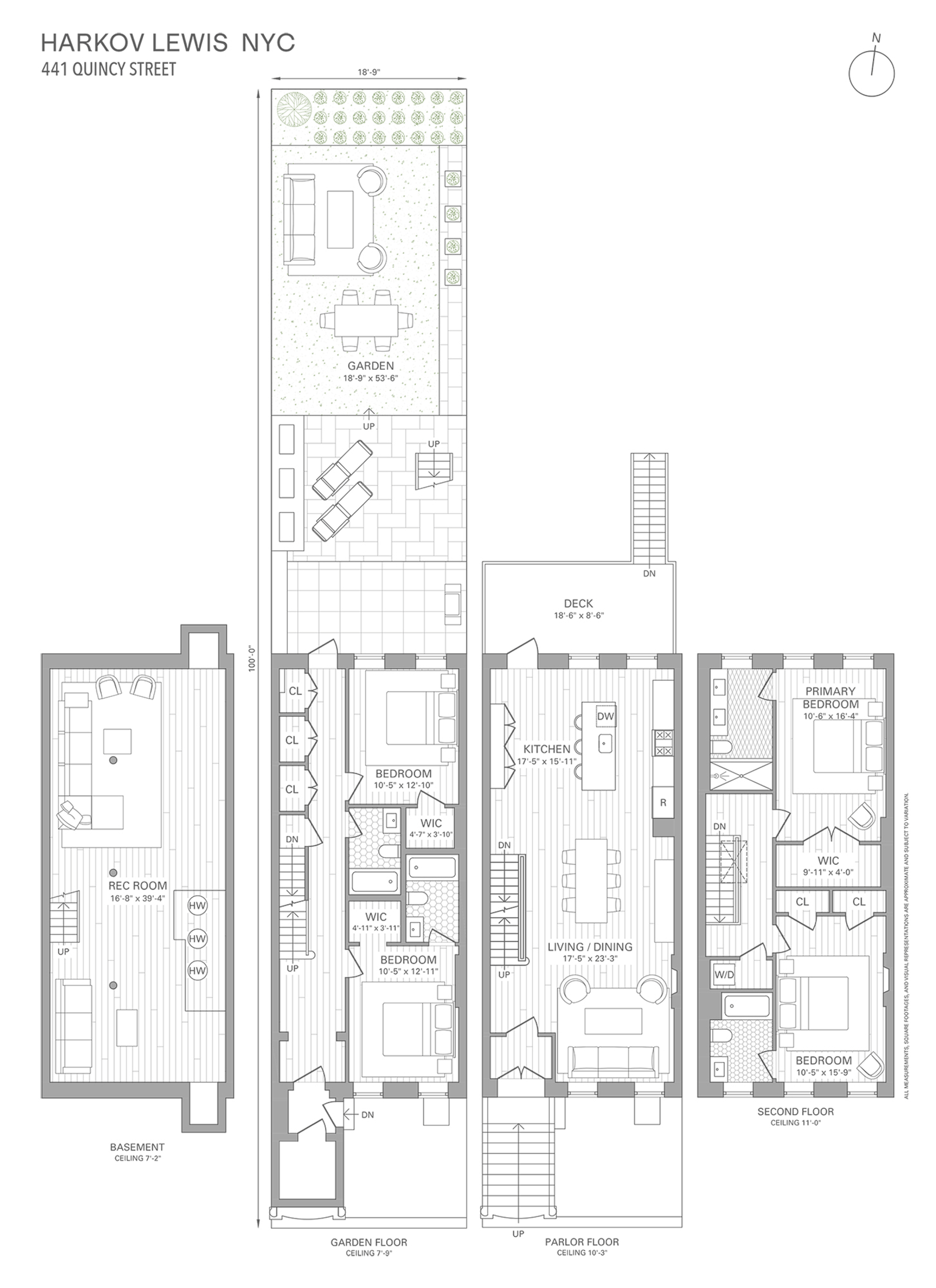 Floorplan for 441 Quincy Street