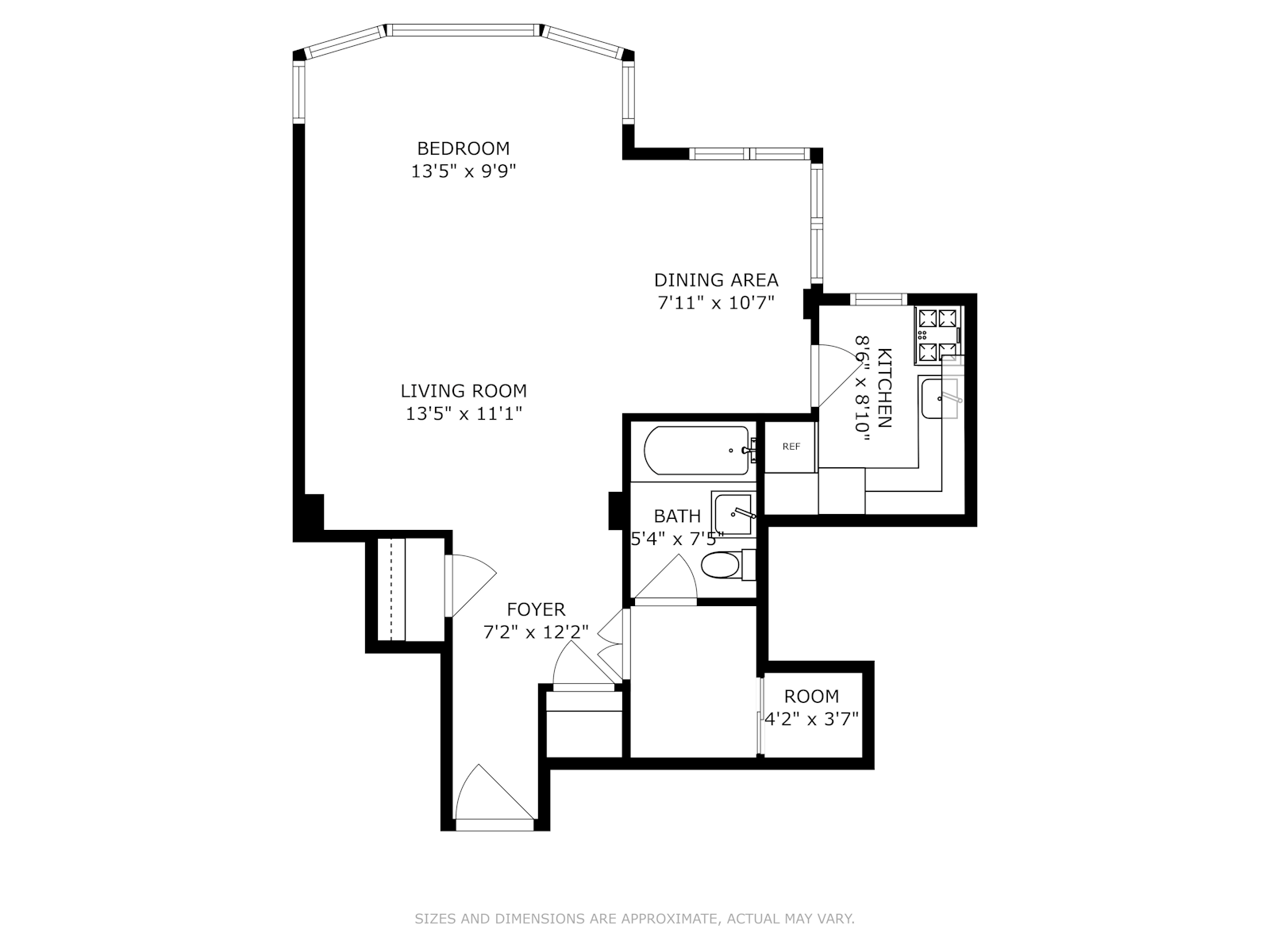 Floorplan for 430 East 56th Street, 9C