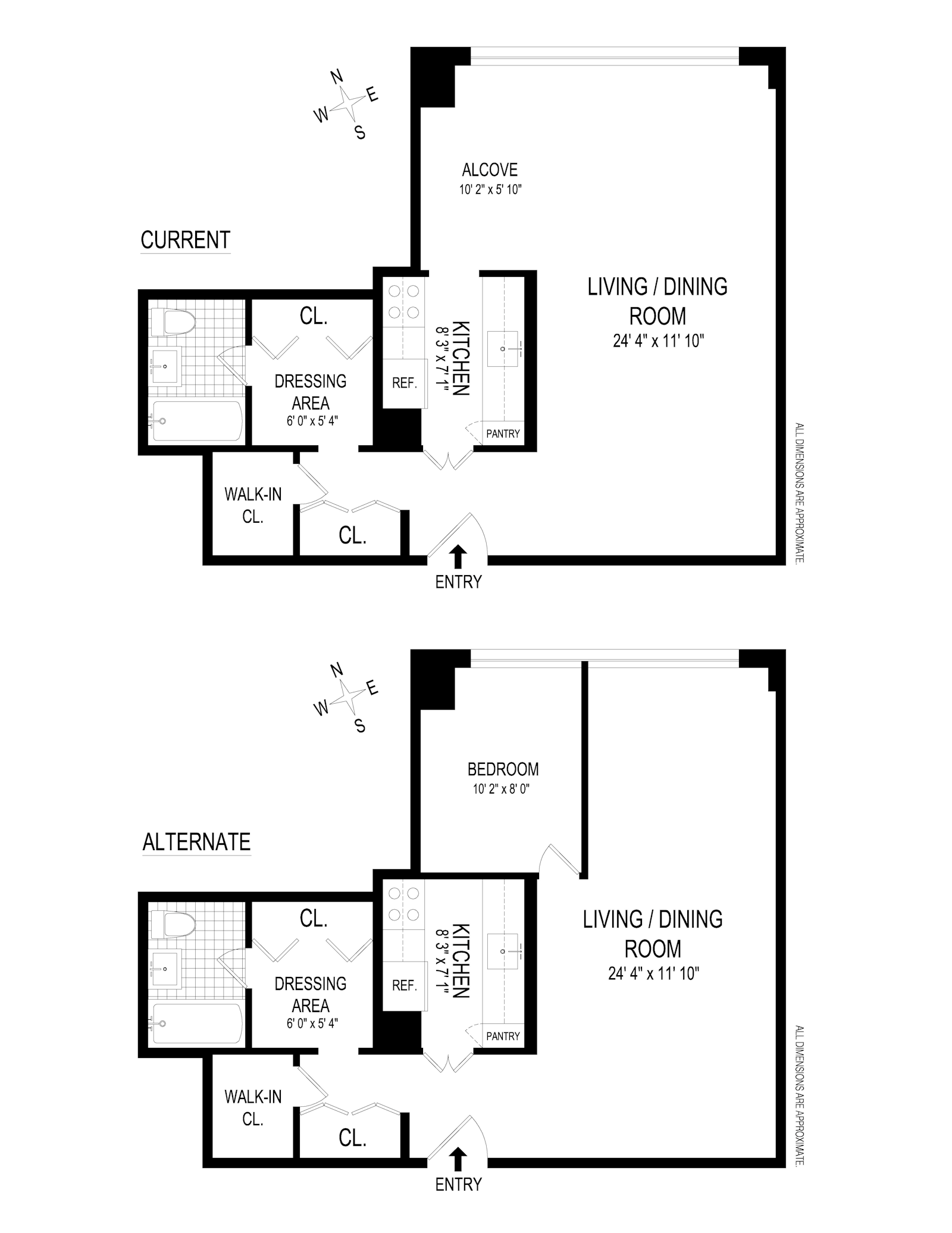 Floorplan for 205 Third Avenue, 5B