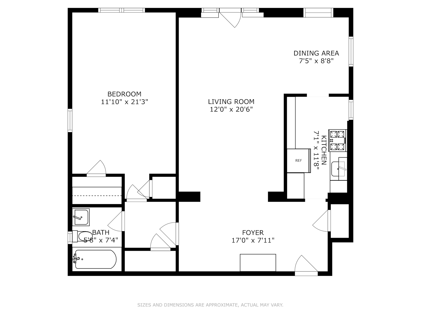 Floorplan for 123-35 82nd Road, 2N