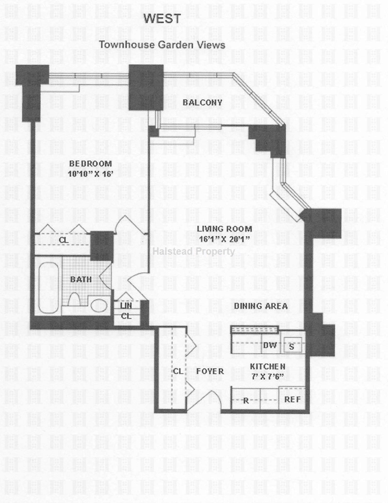 Floorplan for 188 East 64th Street, 707