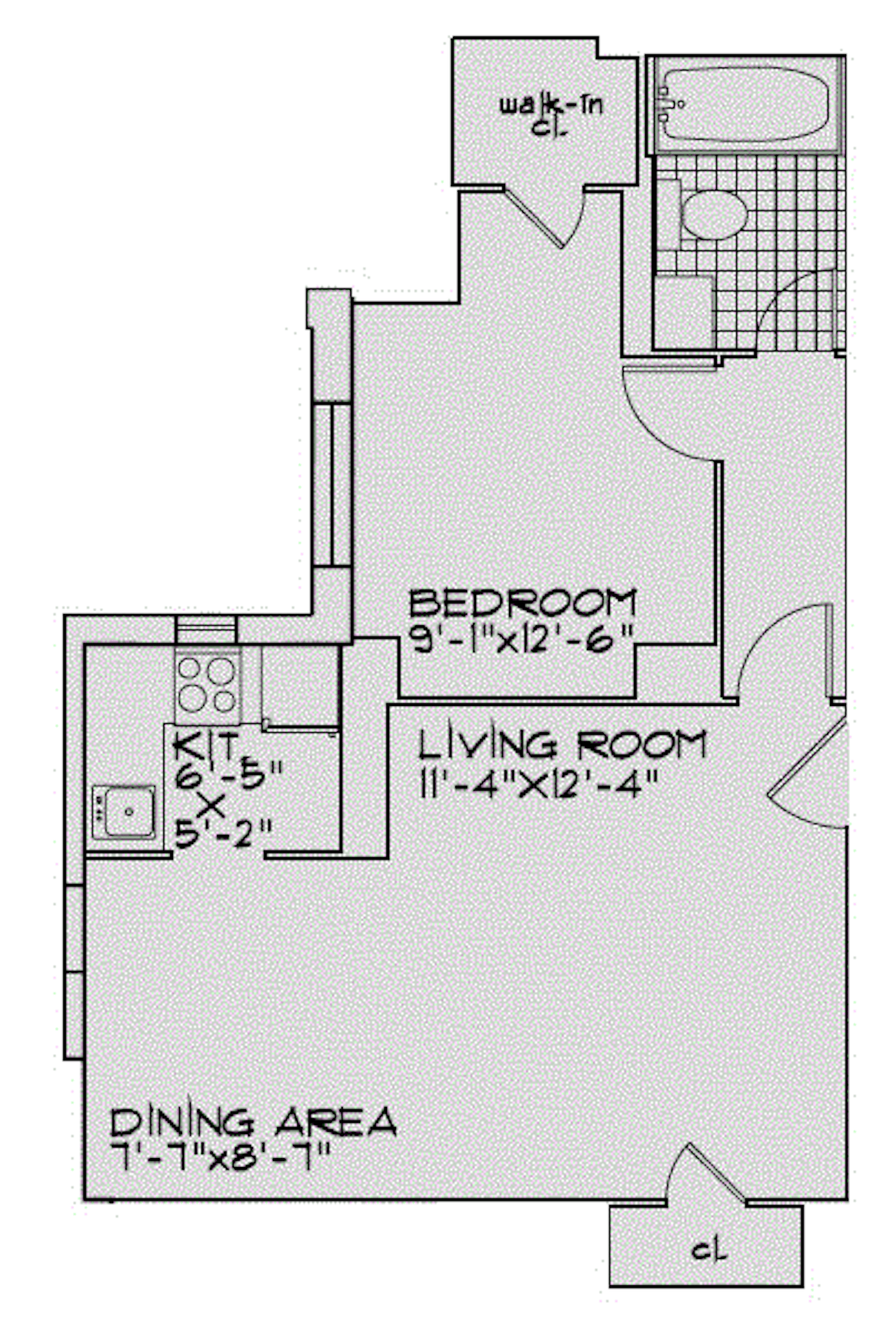 Floorplan for 4 Park Avenue, 20M