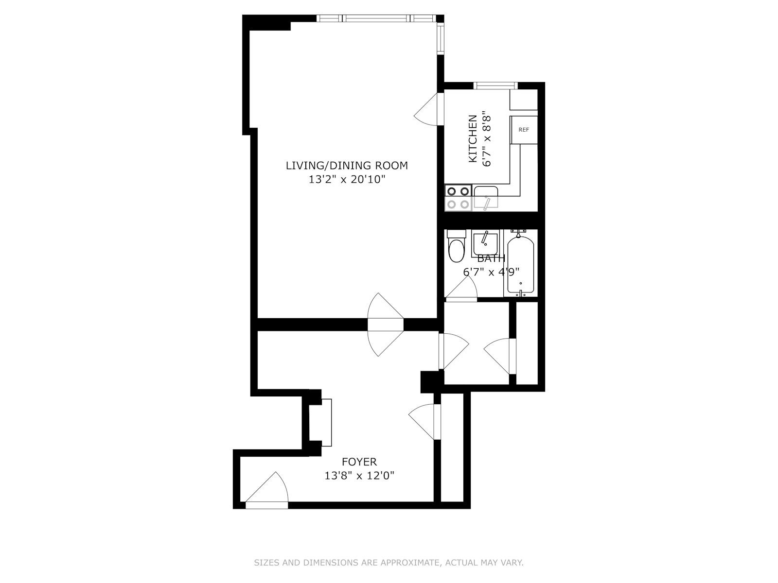 Floorplan for 215 East 79th Street, 1E