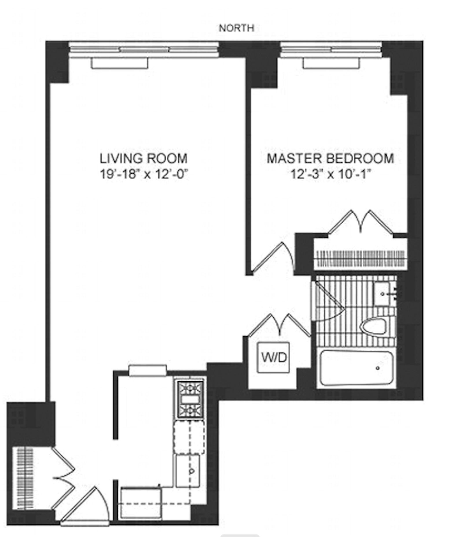 Floorplan for 515 East 72nd Street, 3Q