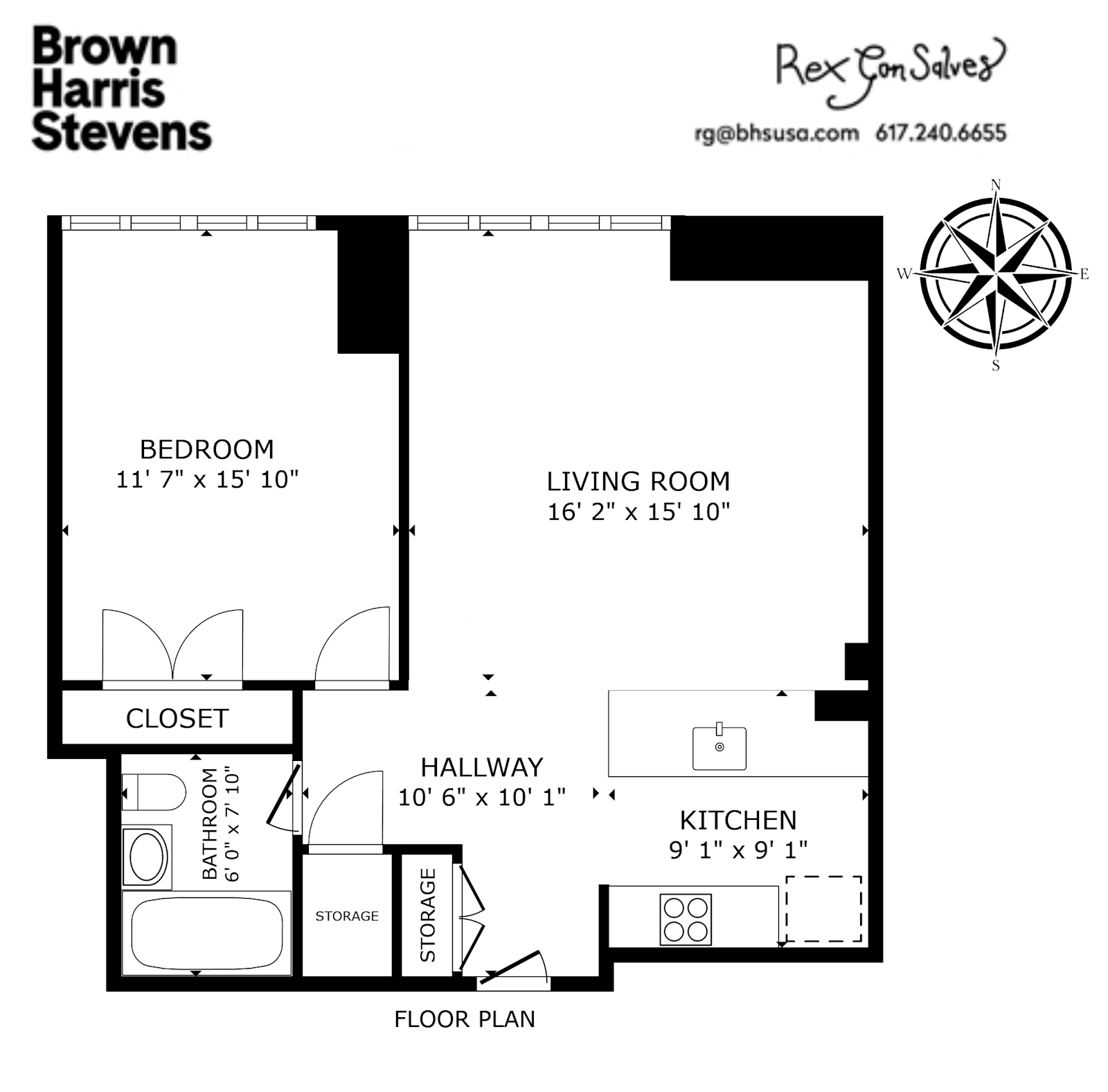 Floorplan for 350 West 42nd Street, 53F