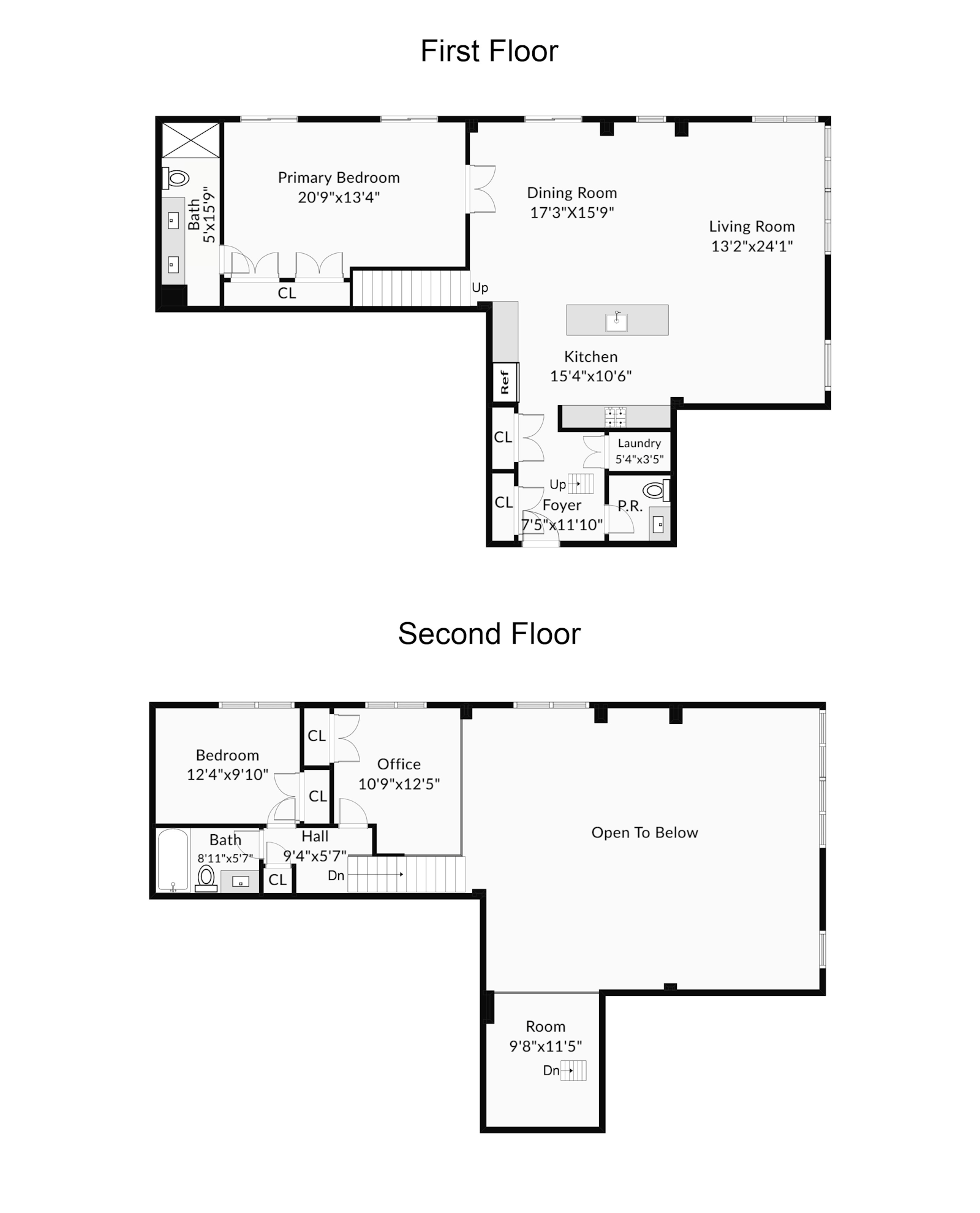 Floorplan for 119 Walnut Street, 5