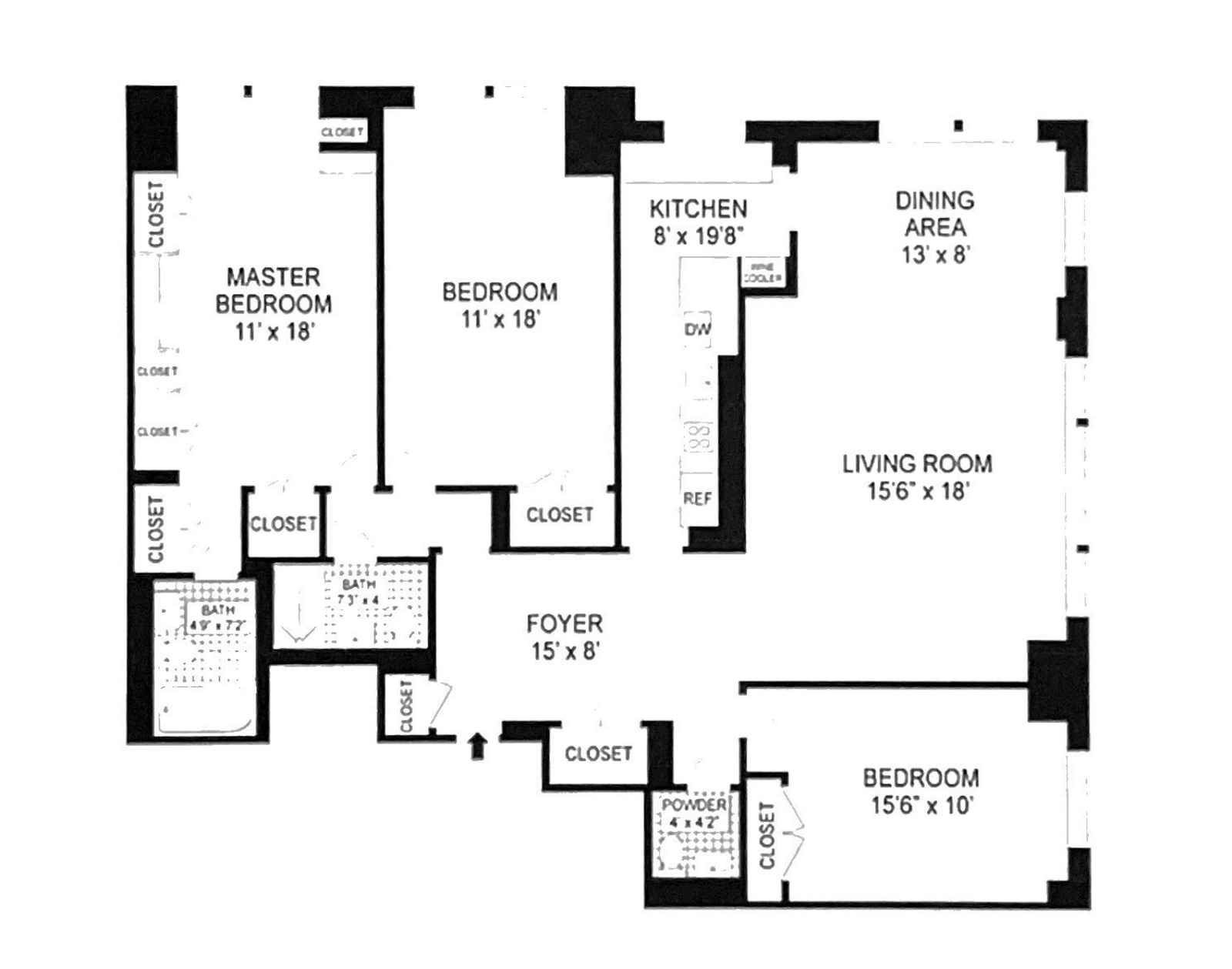 Floorplan for 501 East 79th Street