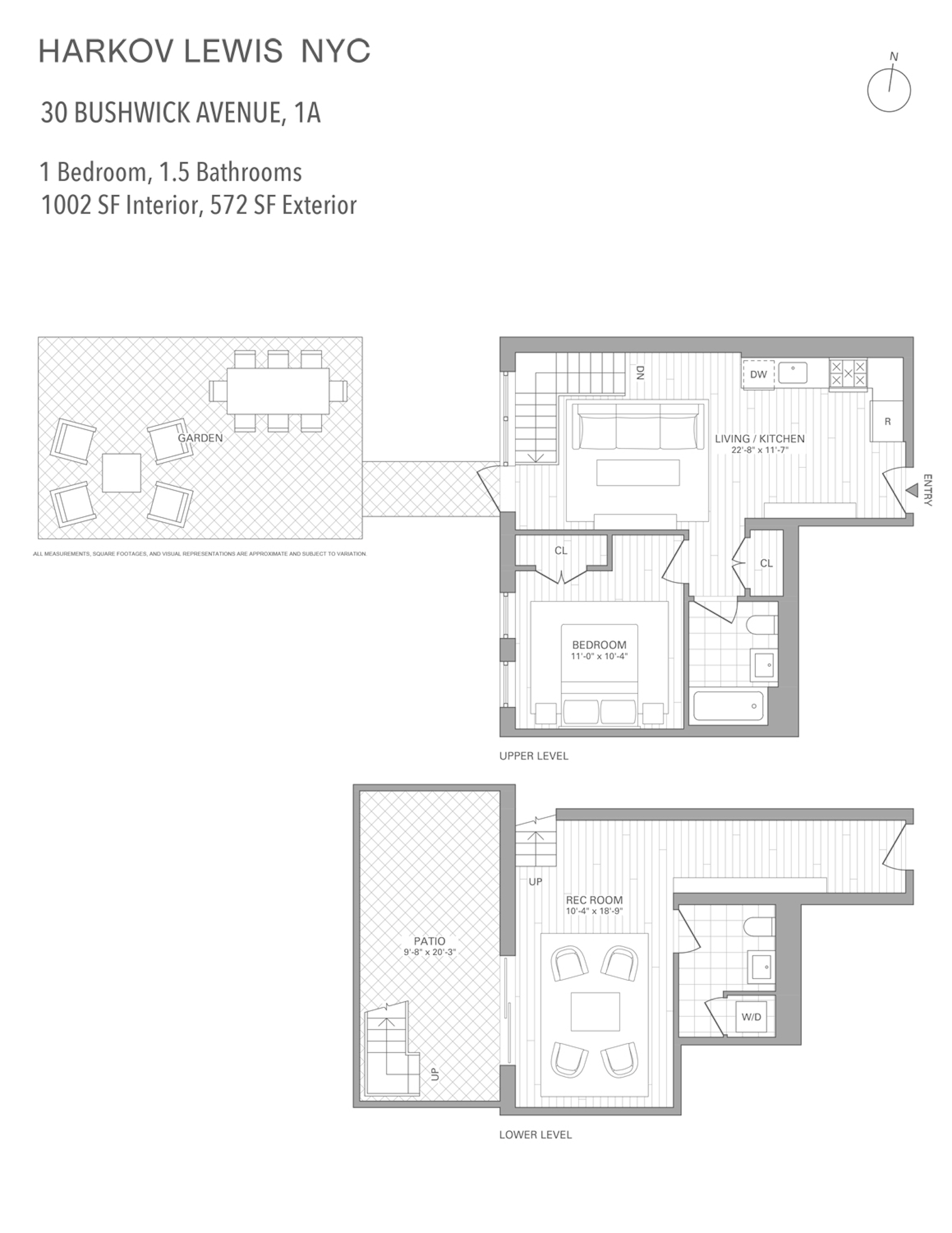 Floorplan for 30 Bushwick Avenue, 1A