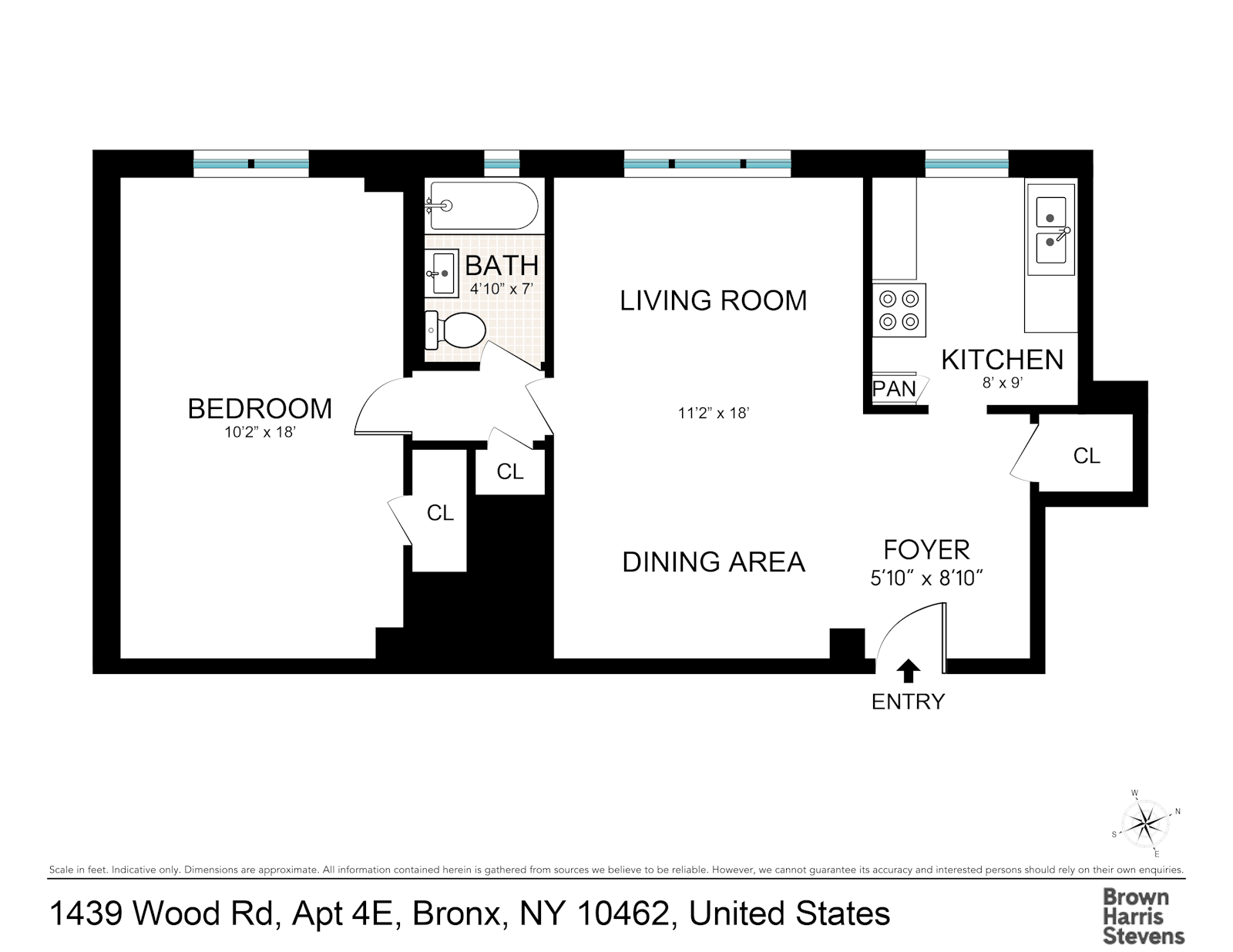 Floorplan for 1439 Wood Road