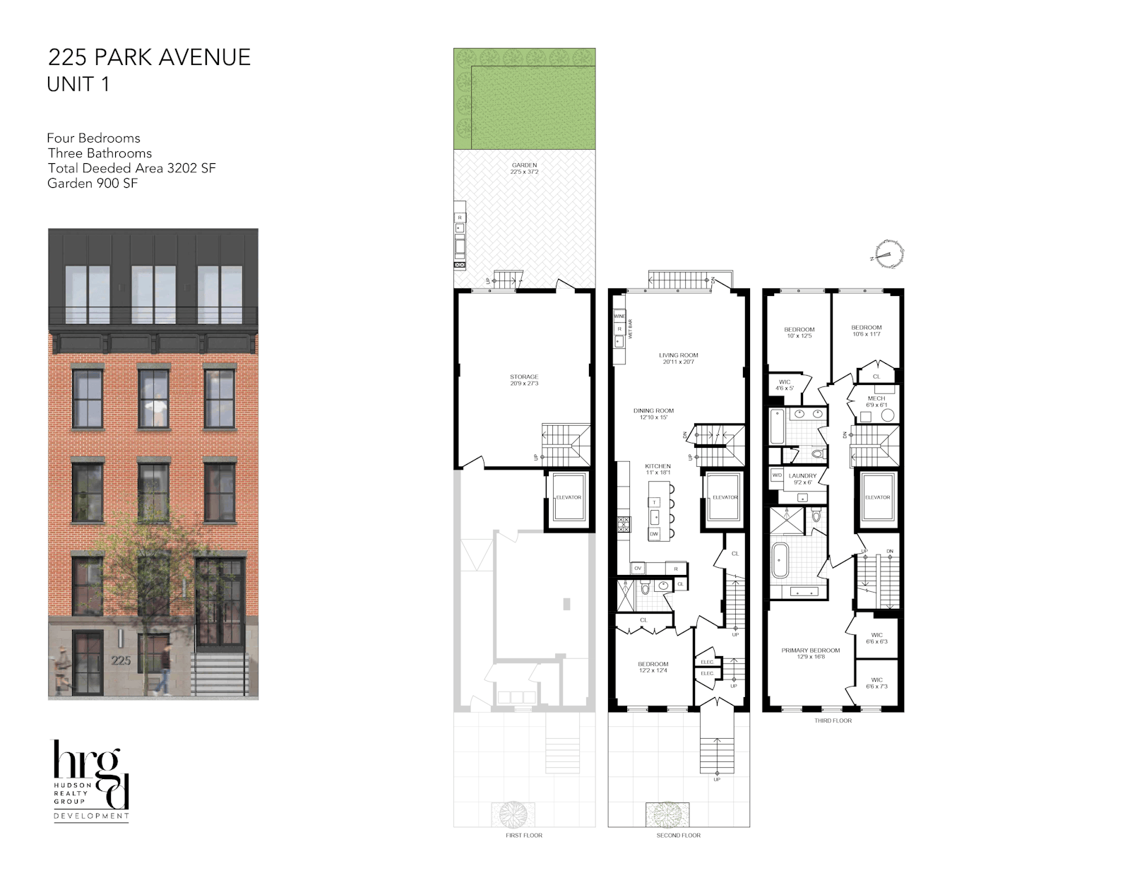 Floorplan for 225 Park Avenue, 1