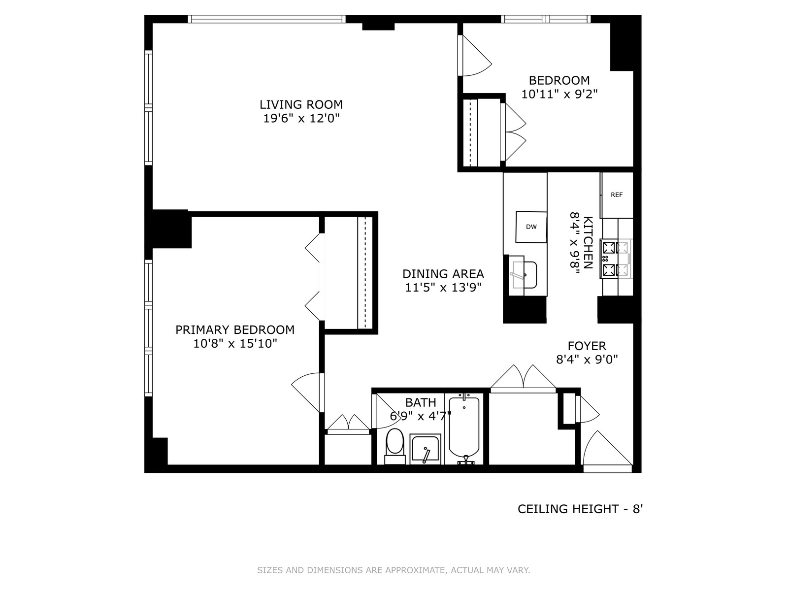 Floorplan for 330 Third Avenue, 3G