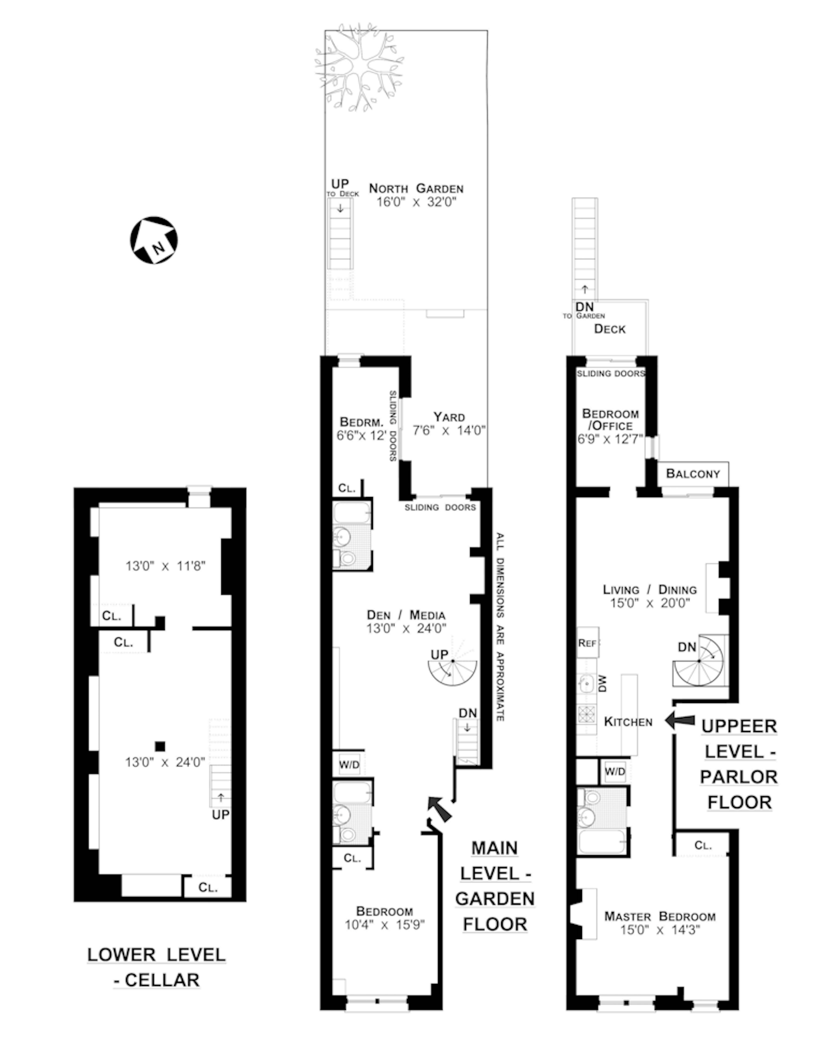 Floorplan for 125 West 78th Street, 1