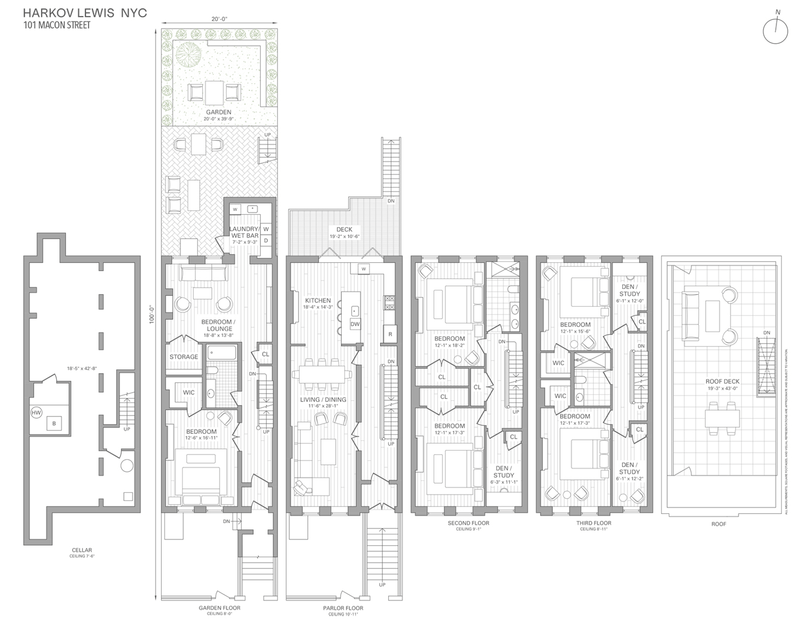 Floorplan for 101 Macon Street