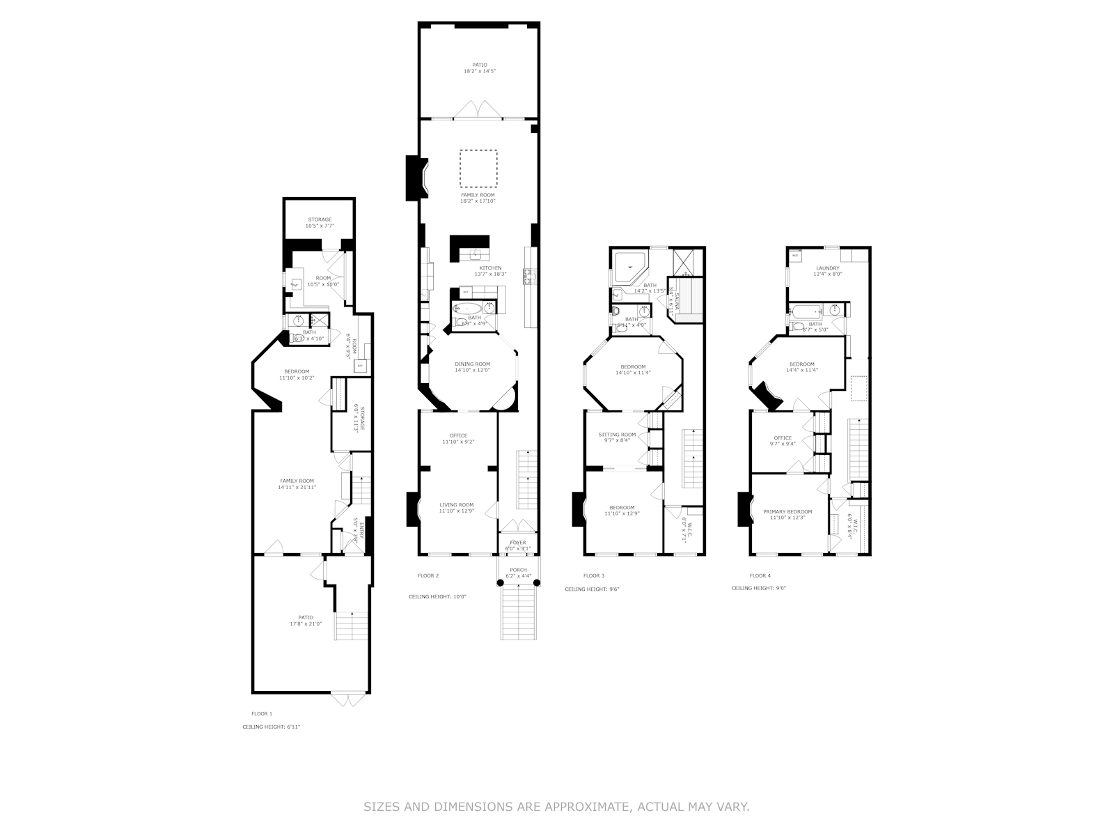 Floorplan for 412 East 89th Street