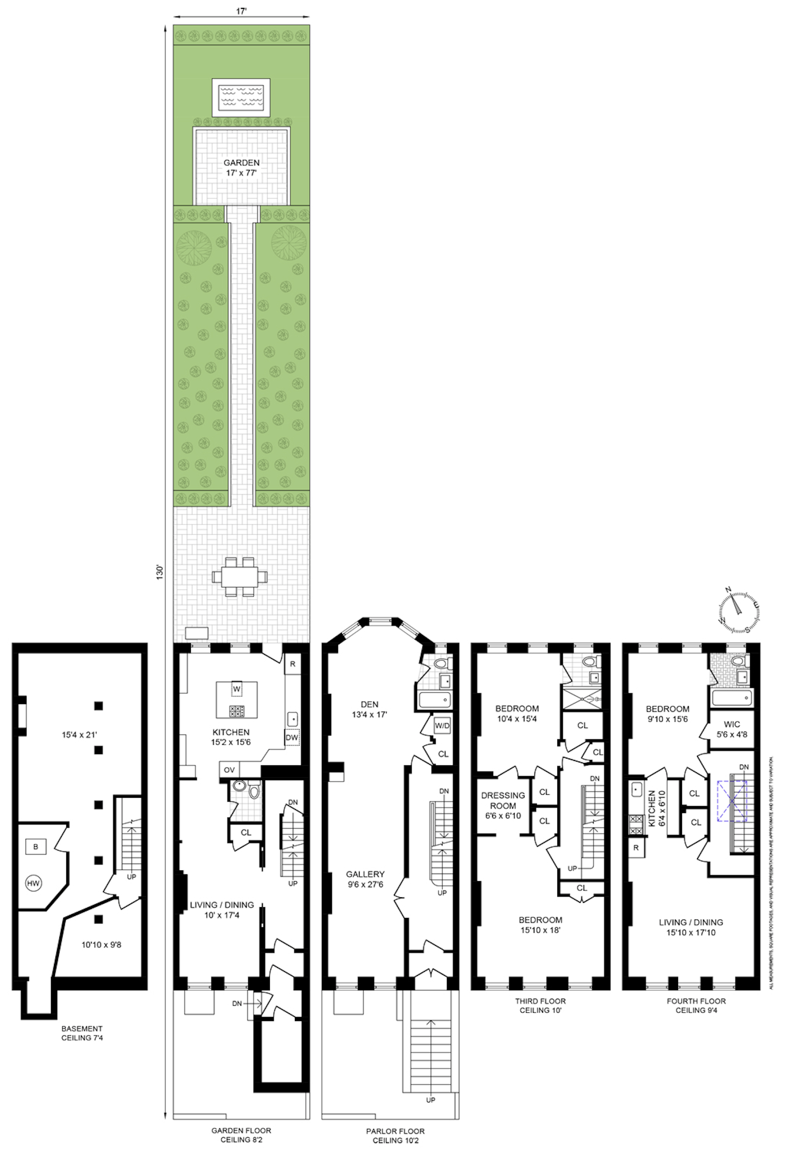 Floorplan for 281 Park Place