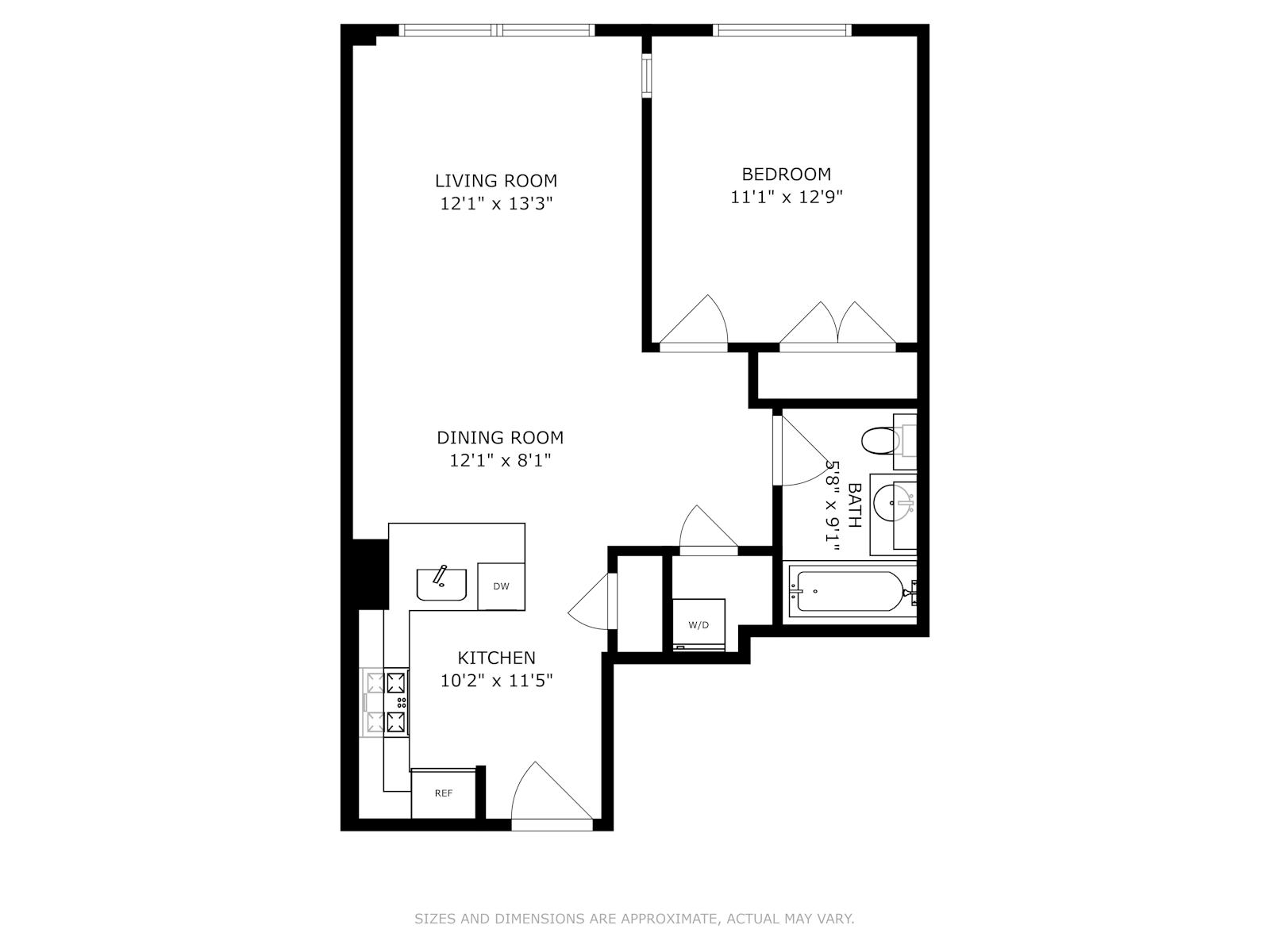 Floorplan for 88 Morningside Avenue, 3H