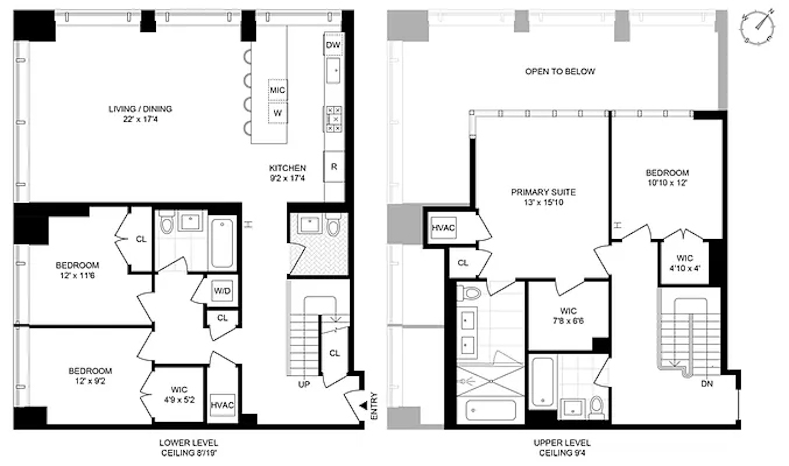 Floorplan for 51 Jay Street, 1D