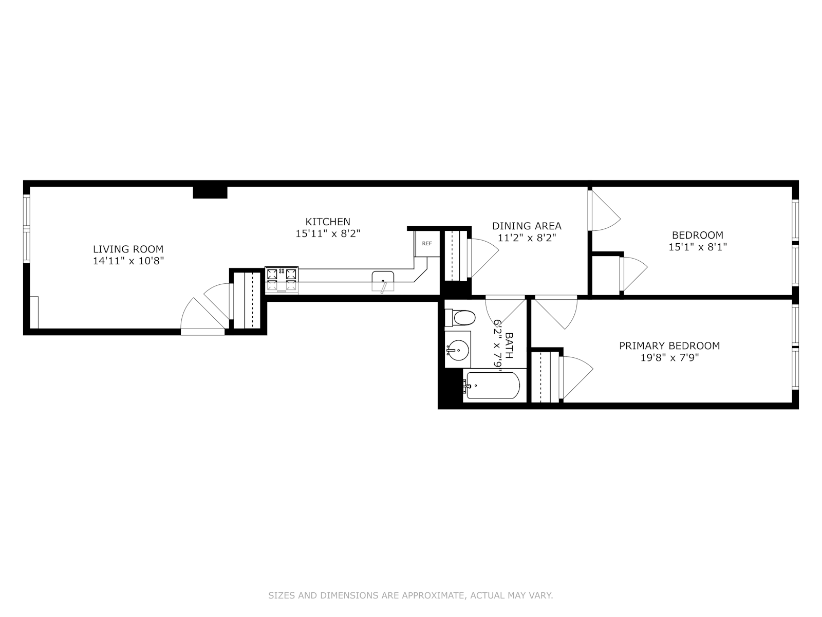 Floorplan for 25 Cox Place