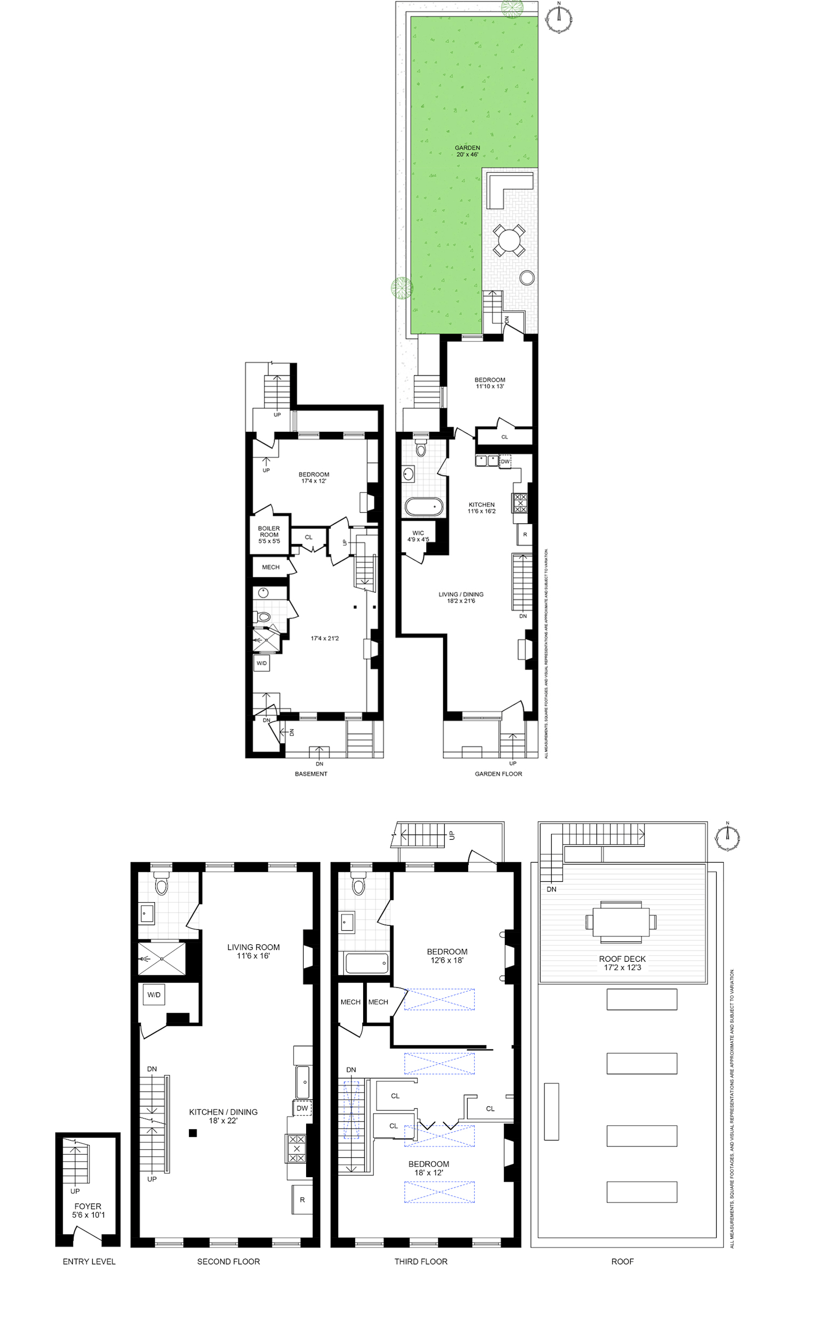 Floorplan for 301 Water Street