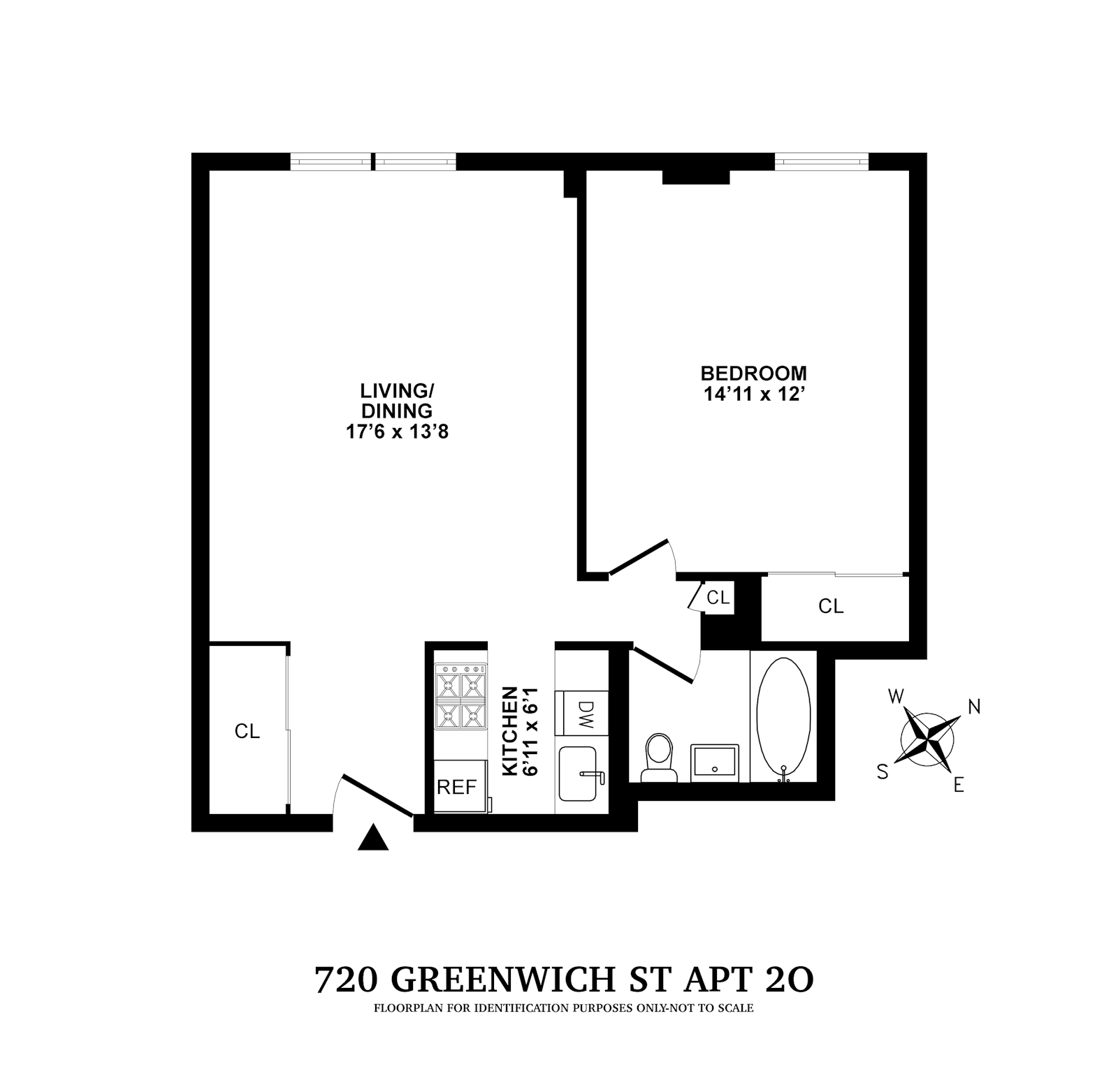 Floorplan for 720 Greenwich Street, 2O