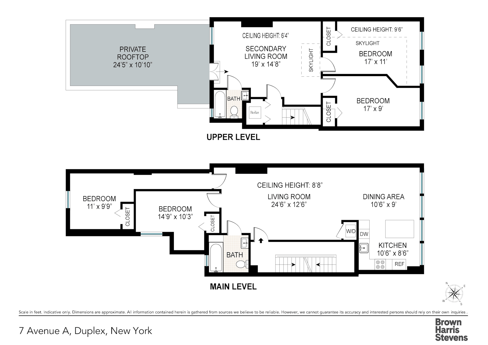 Floorplan for 7, Avenue, A, A