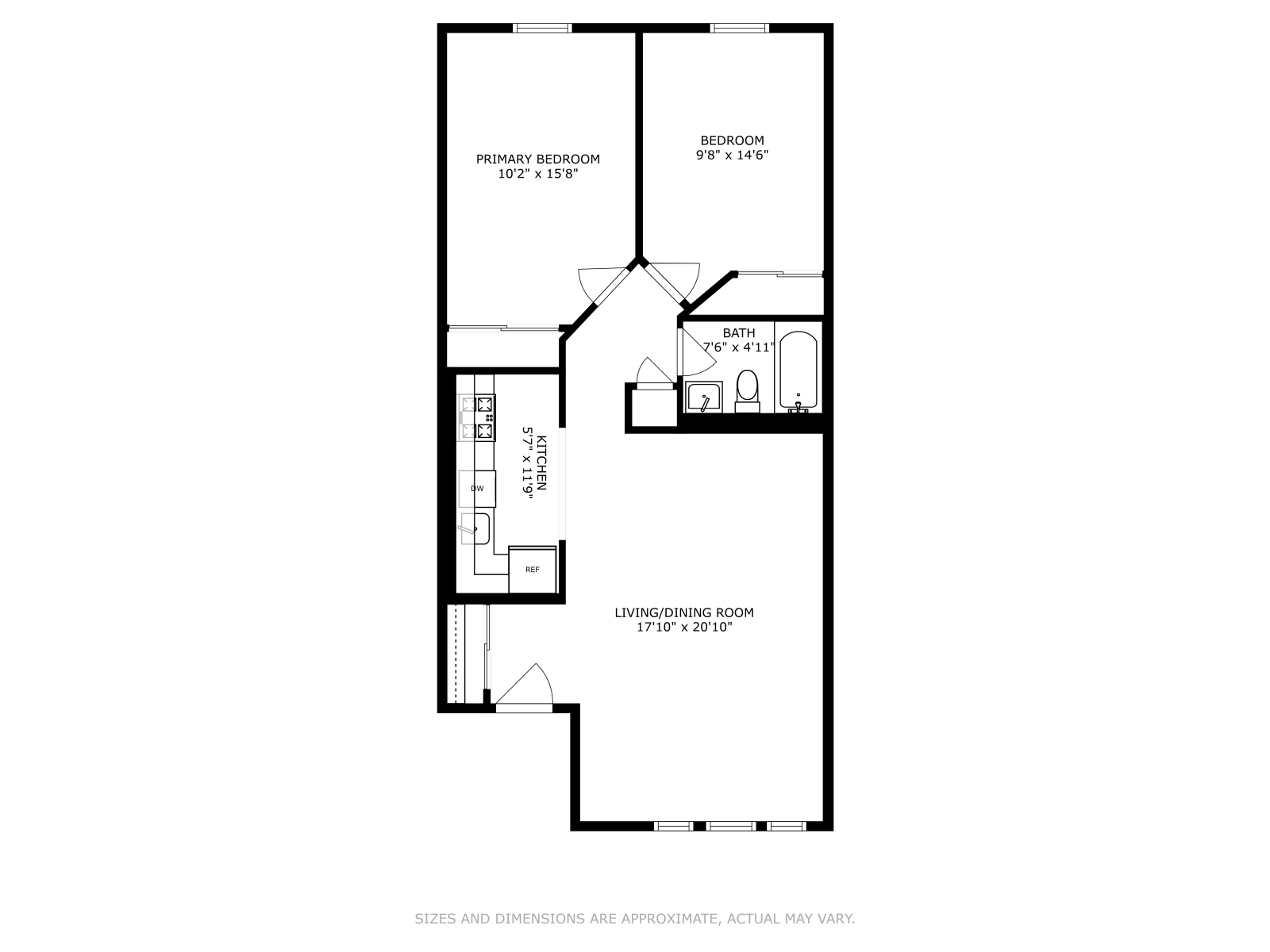 Floorplan for 122 West 117th Street