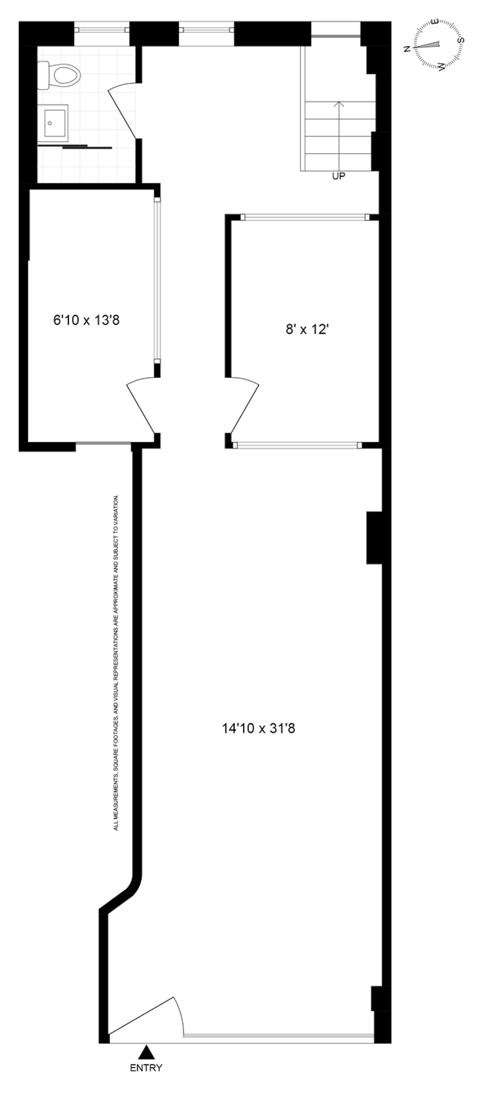 Floorplan for 1171 Bedford Avenue, COMMERCIAL