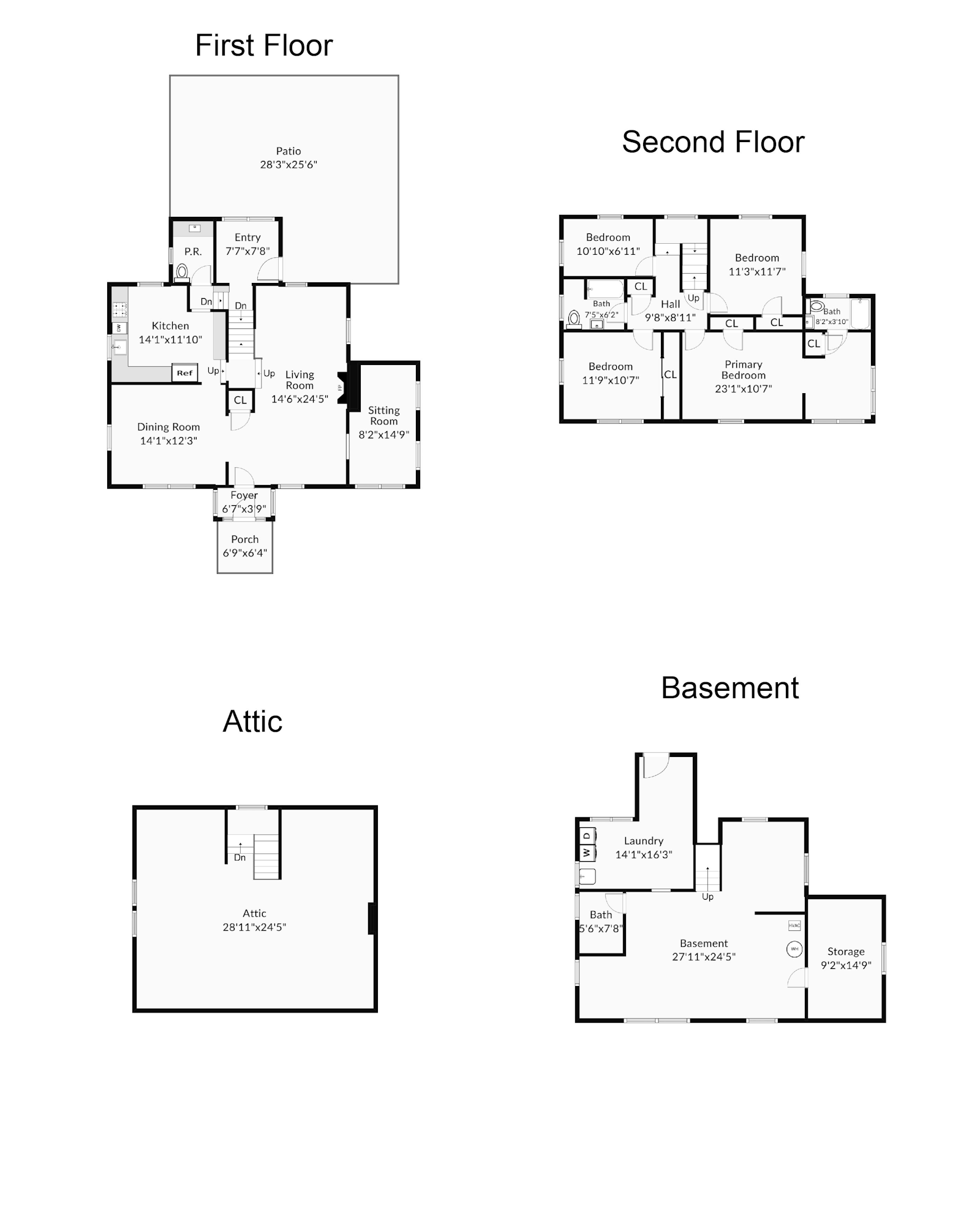 Floorplan for 147 Hawthorne Avenue