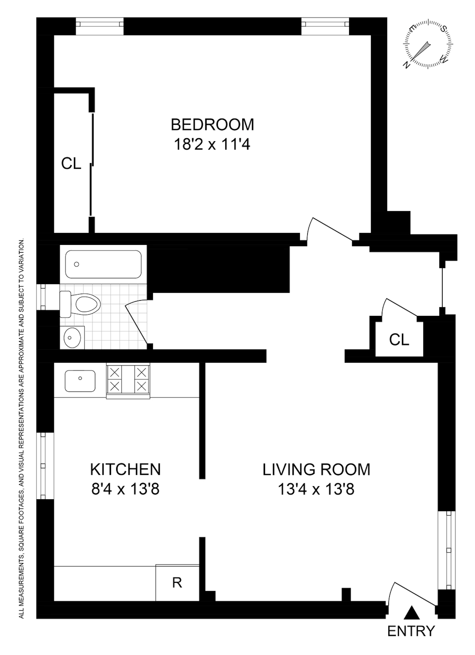 Floorplan for 121 72nd Street, GARDEN