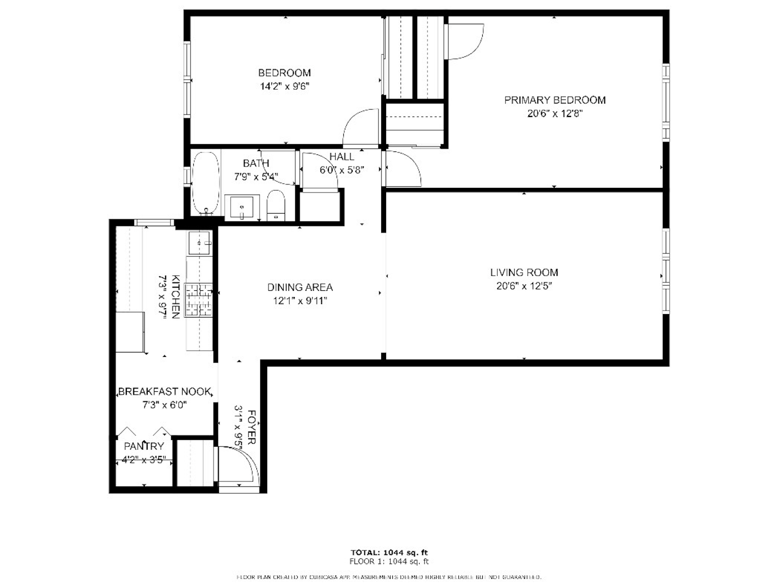 Floorplan for 5601 Riverdale Avenue, 7B