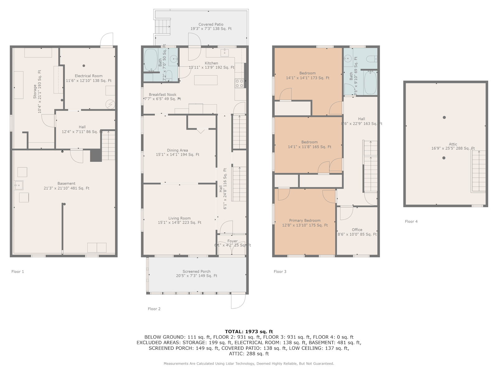 Floorplan for 7 Mckinstry Place