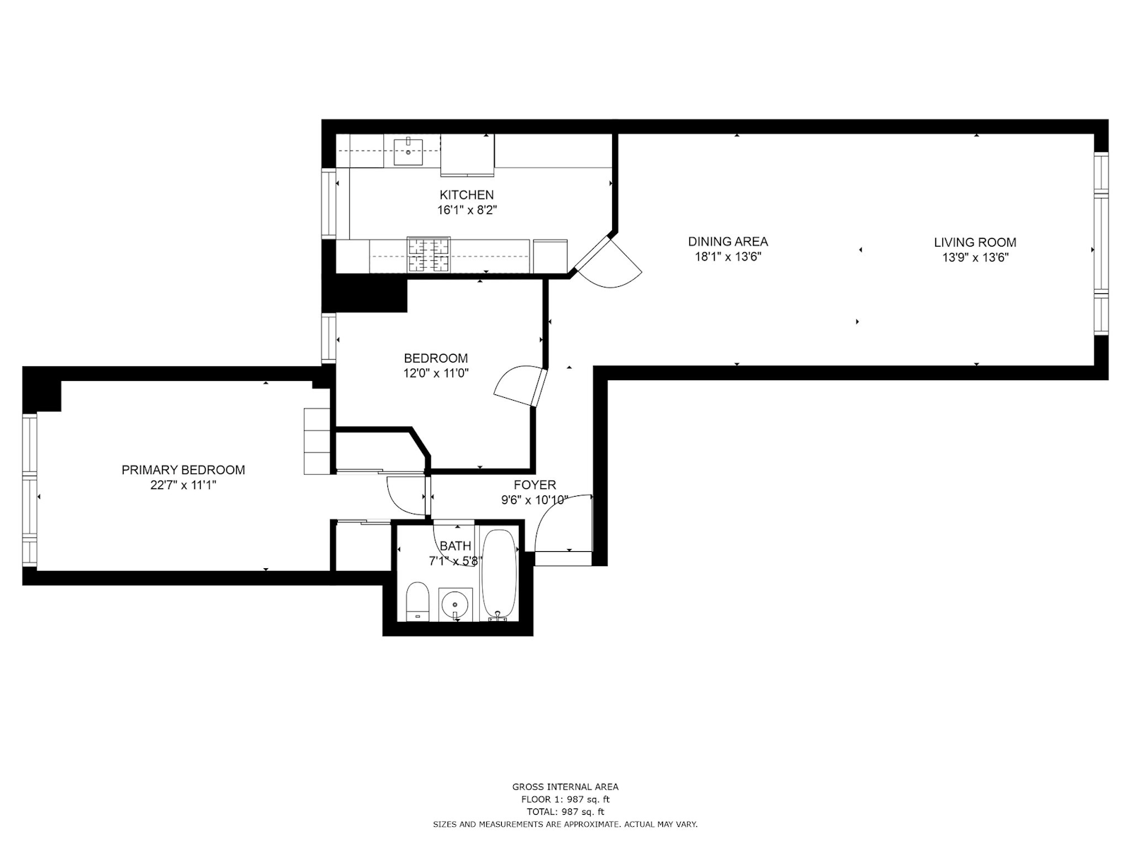Floorplan for 61-20 Grand Central Parkw