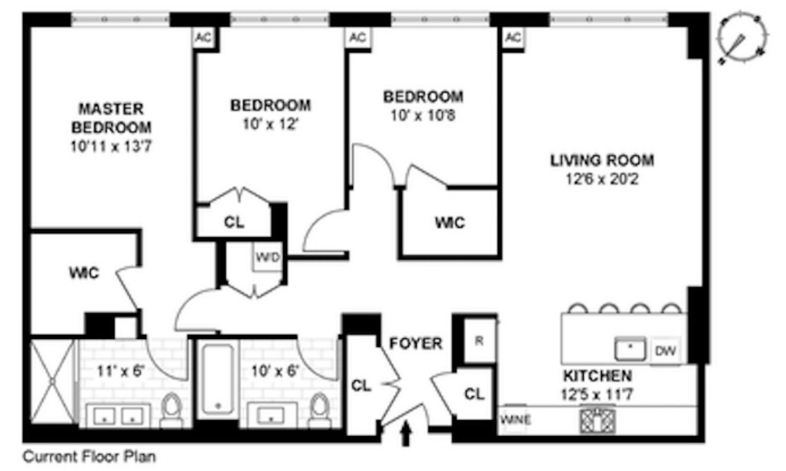 Floorplan for 205 Water Street