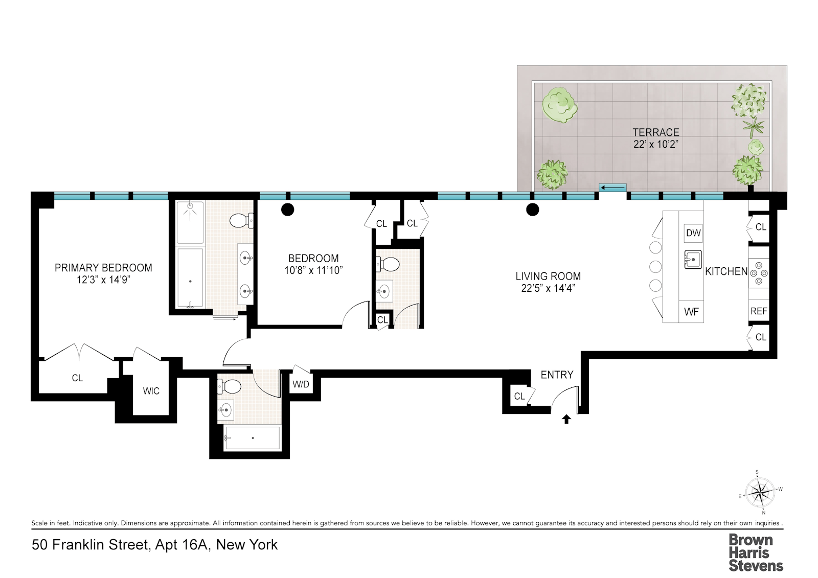 50 Franklin Street 16A Tribeca New York NY 10013