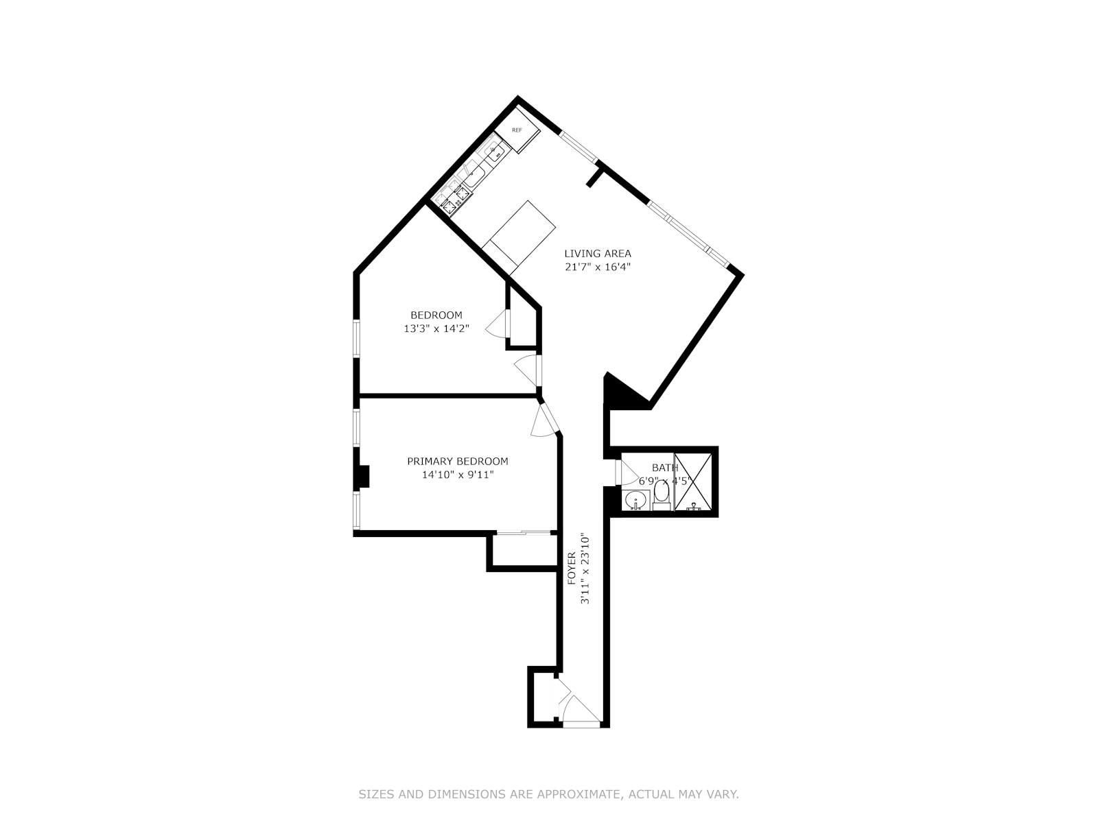 Floorplan for 195 Prospect Park West, 2A