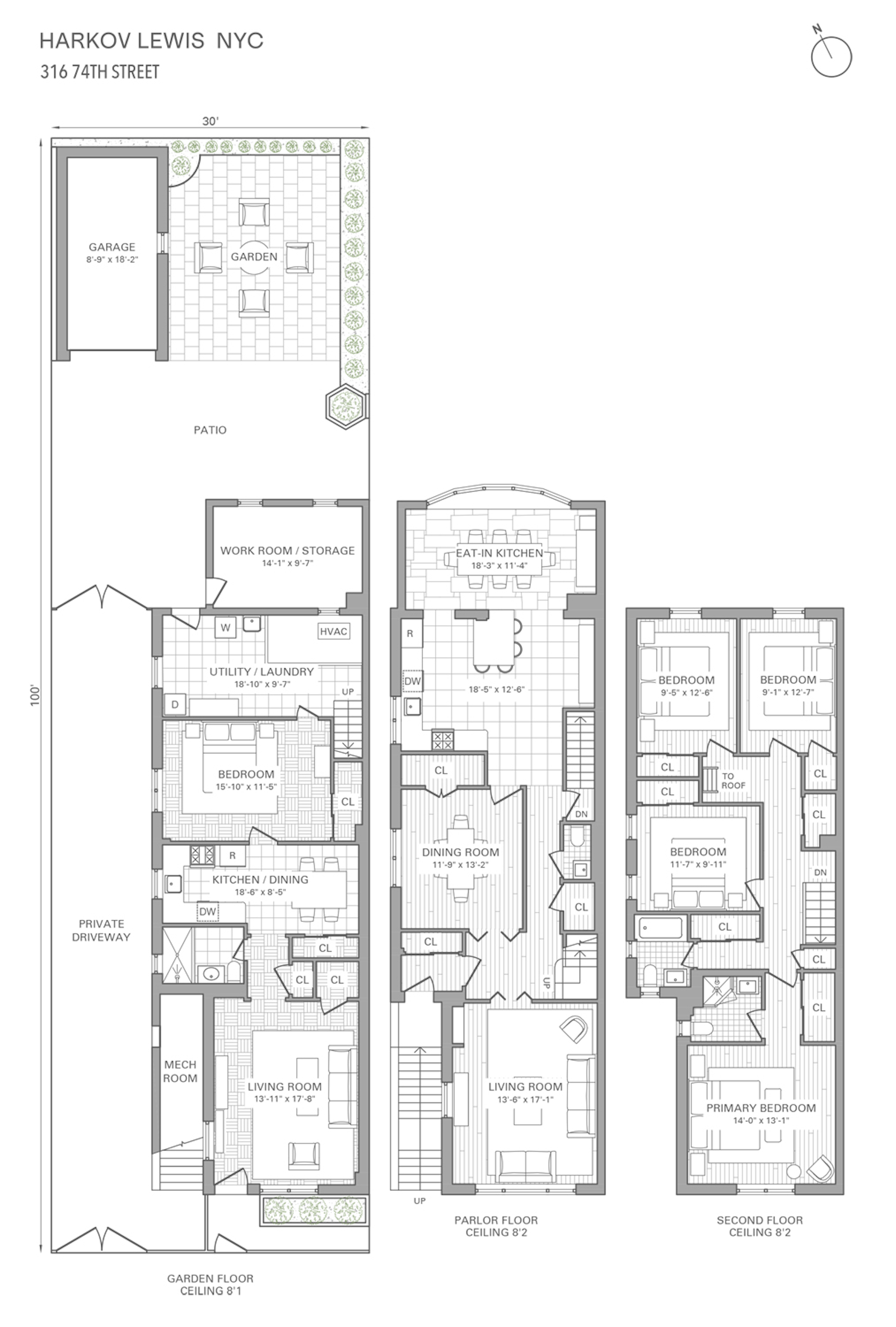 Floorplan for 316 74th Street