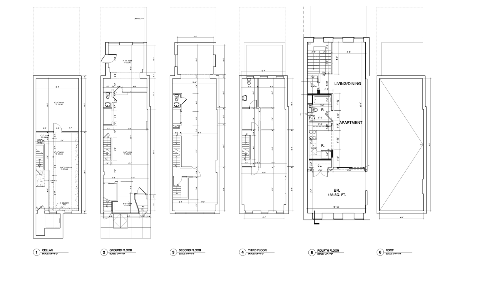 Floorplan for 2307 Adam Clayton Powell Jr Boulevard