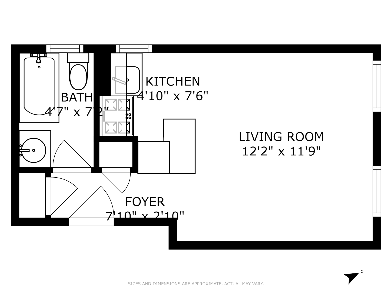 Floorplan for 317 East 18th Street