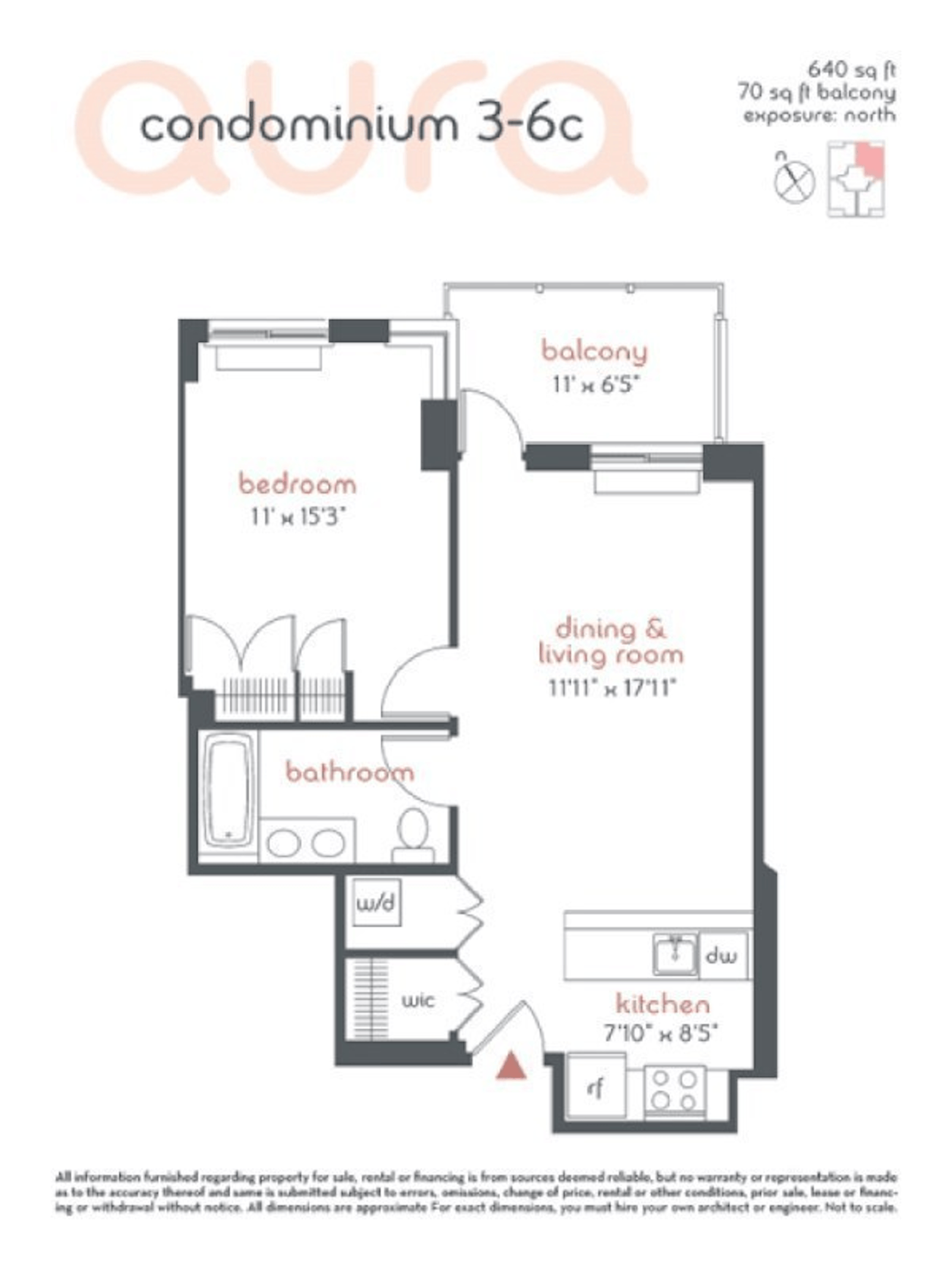 Floorplan for 330 East 109th Street, 4C