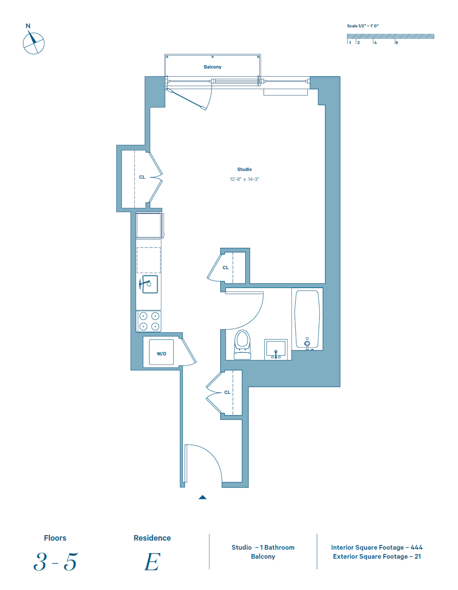 Floorplan for 48 East 132nd Street