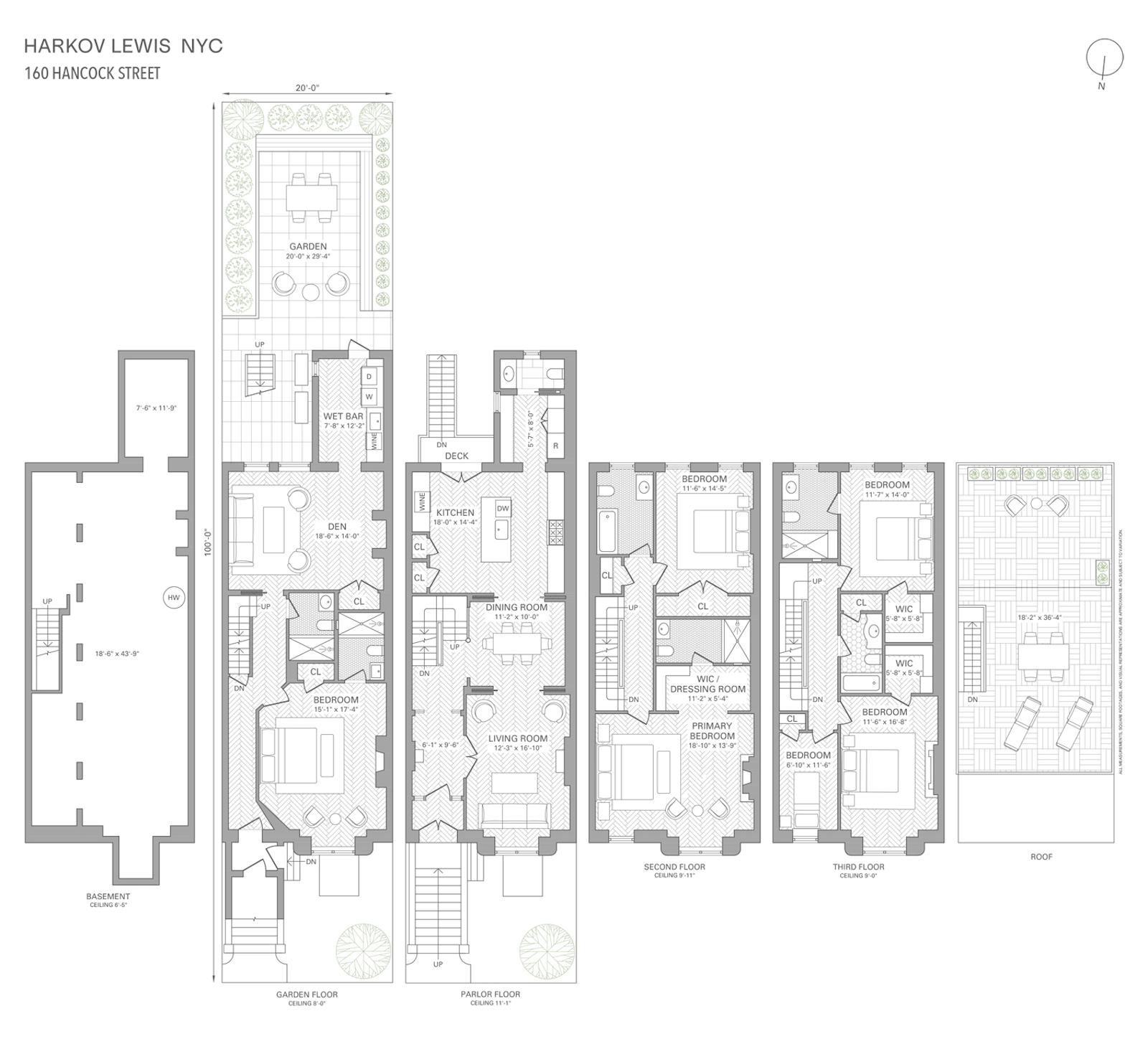 Floorplan for 160 Hancock Street