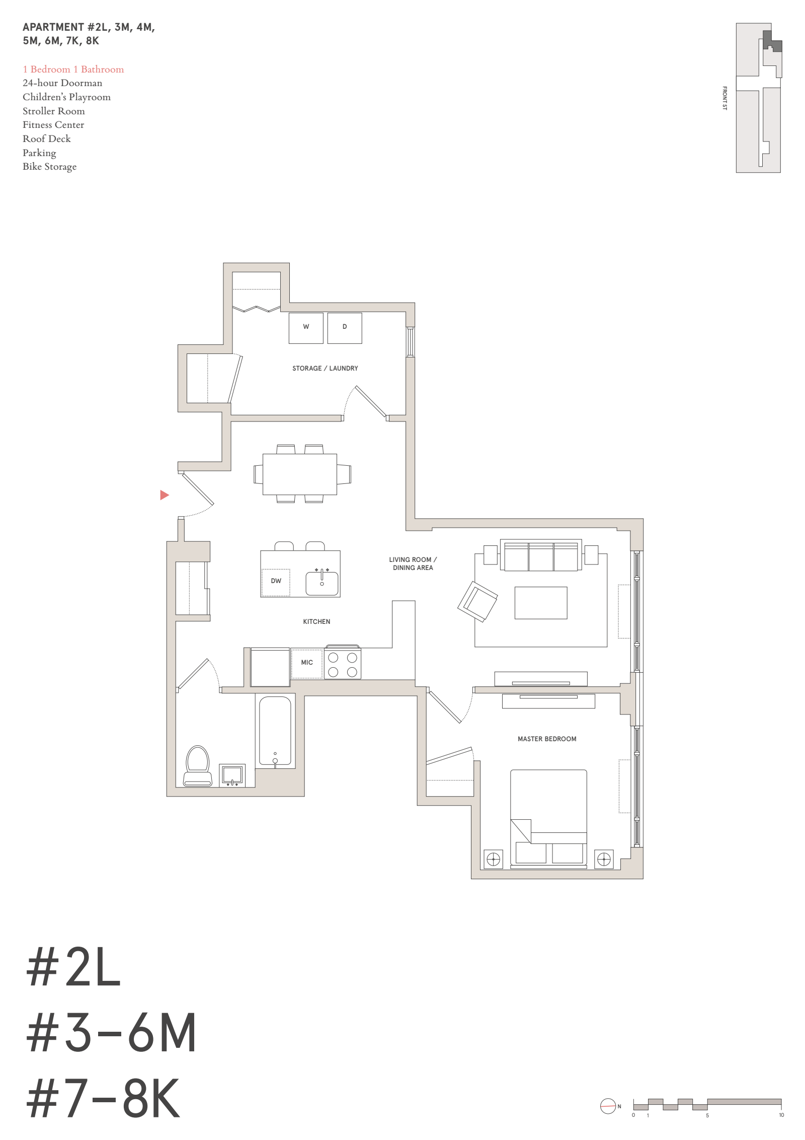 Floorplan for 181 Front Street, 8K