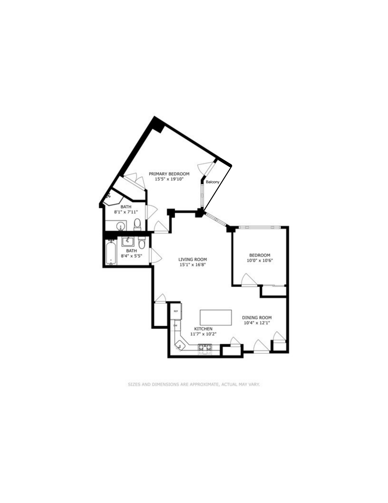 Floorplan for 163 Saint Nicholas Avenue