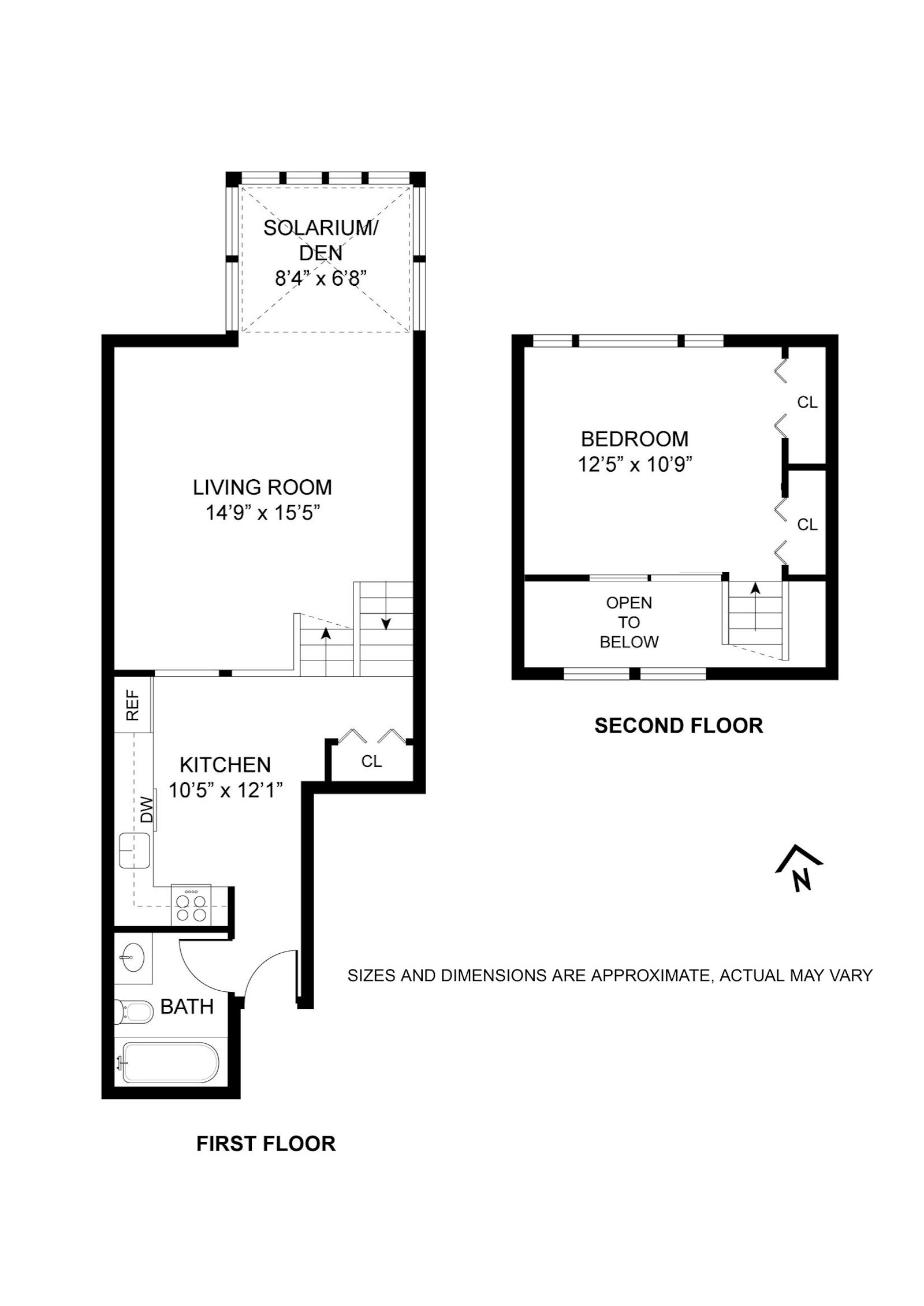 Floorplan for 225 East 86th Street, 801