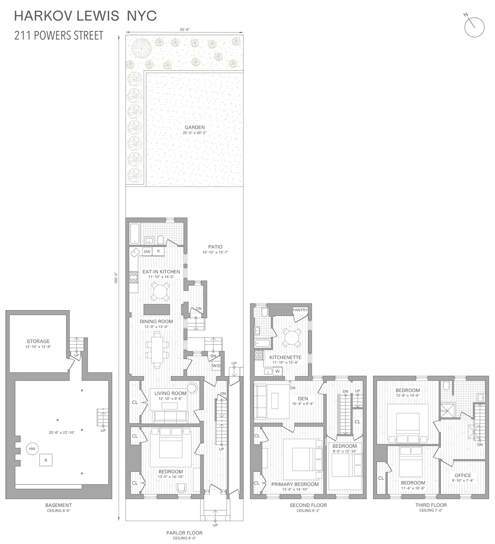 Floorplan for 211 Powers Street
