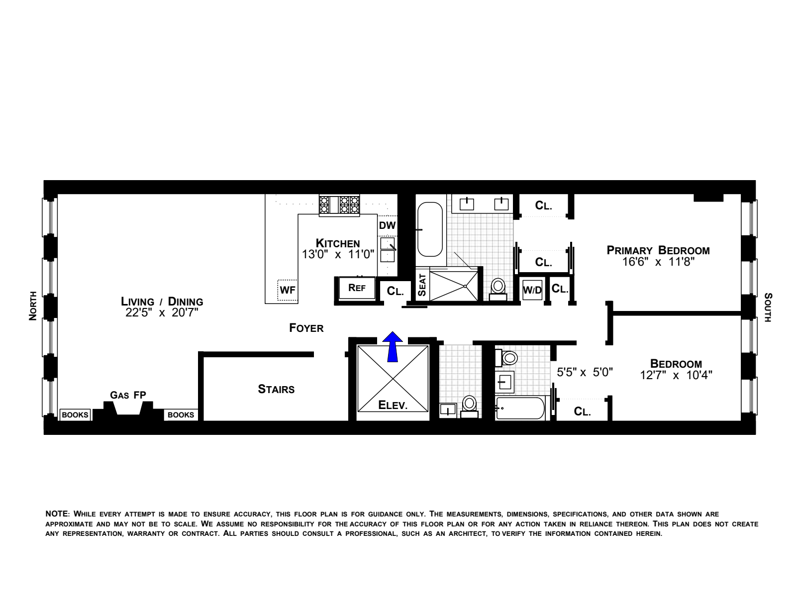 Floorplan for 146 Chambers Street