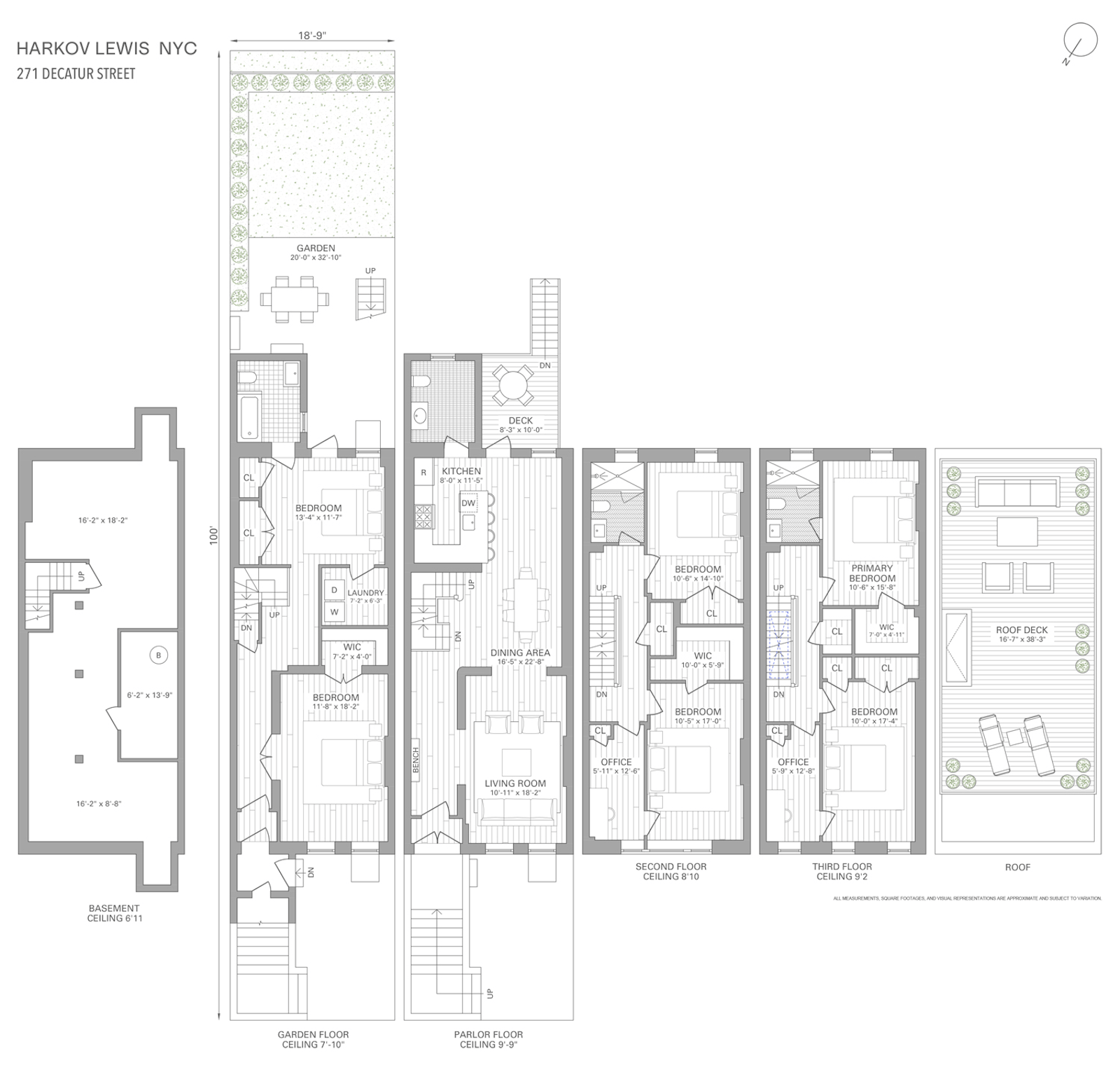 Floorplan for 271 Decatur Street
